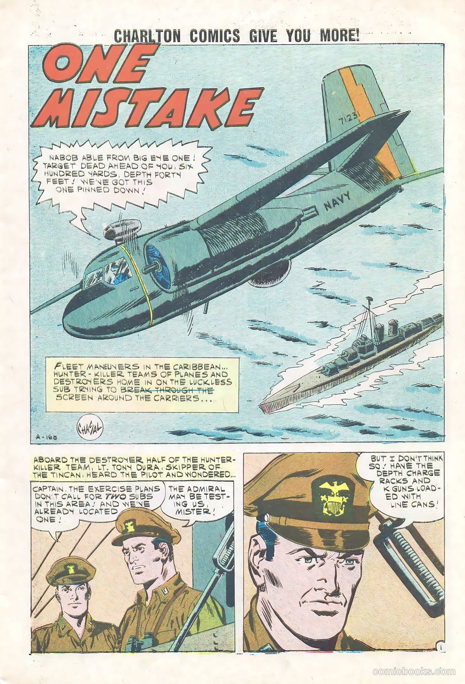 War at Sea #41 (1961) — page 3 of 36