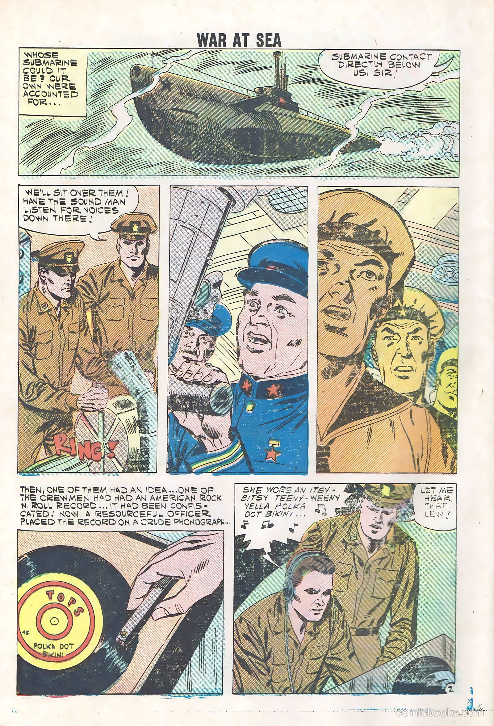 War at Sea #41 (1961) — page 4 of 36