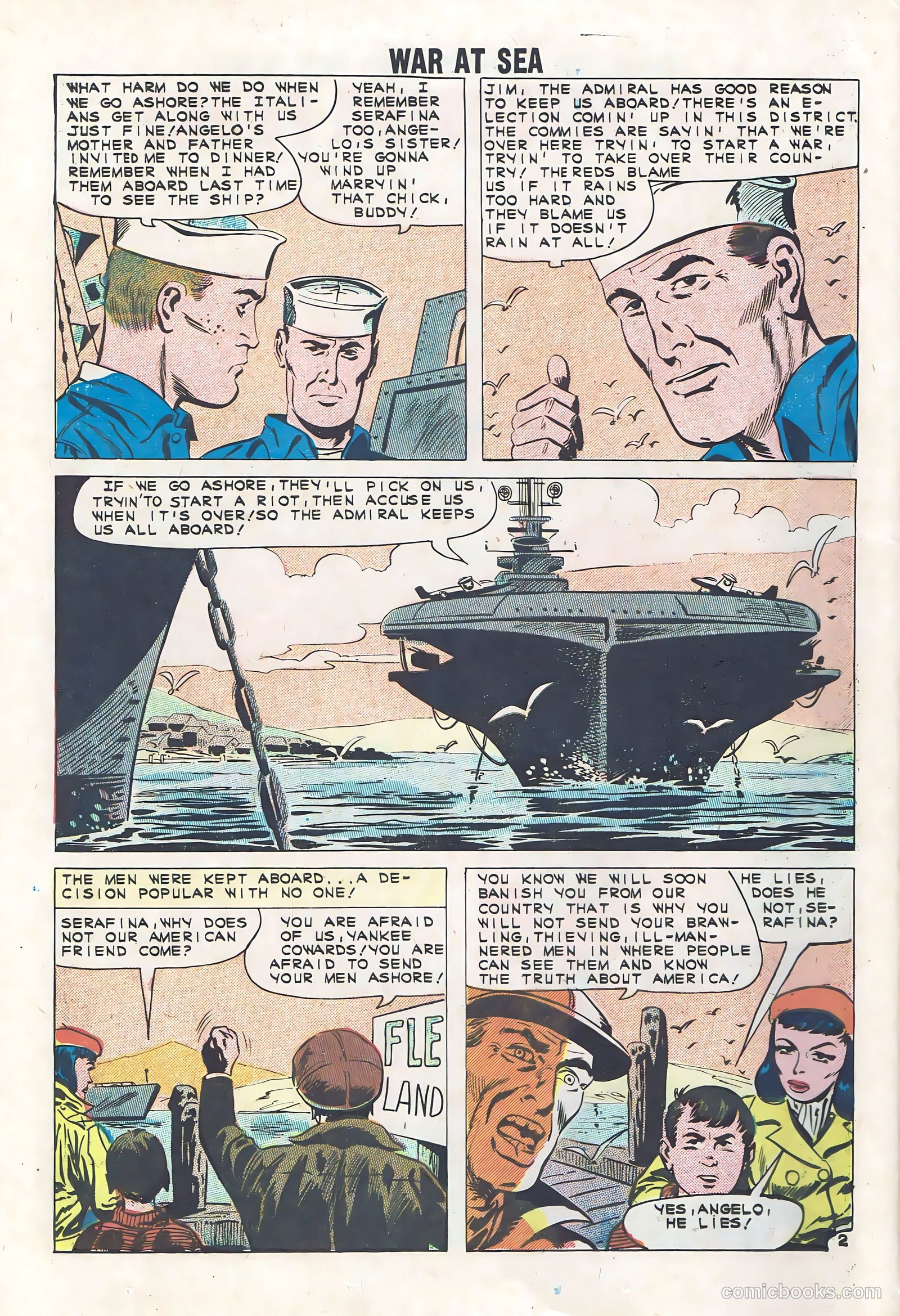War at Sea #41 (1961) — page 12 of 36