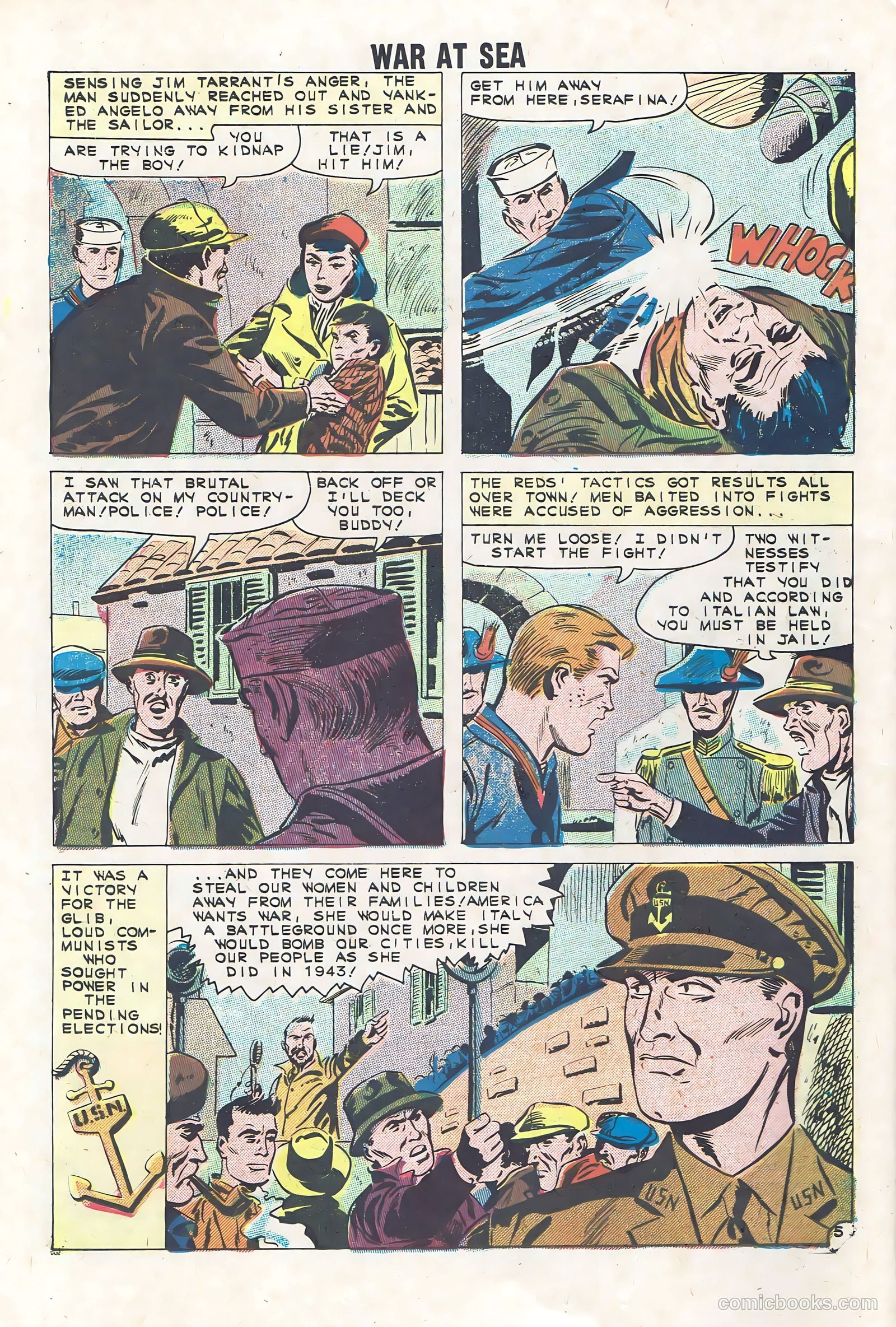 War at Sea #41 (1961) — page 16 of 36
