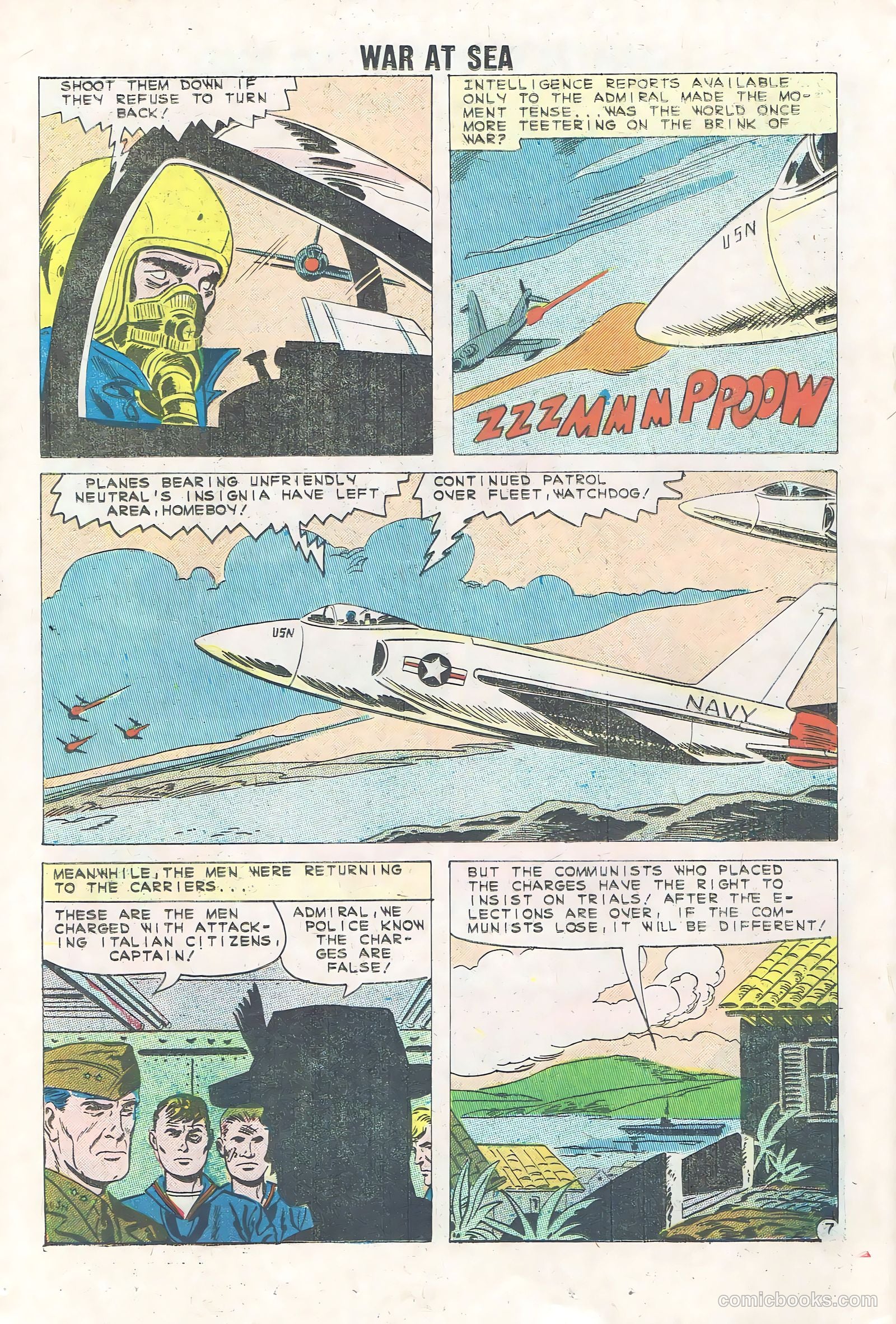 War at Sea #41 (1961) — page 18 of 36