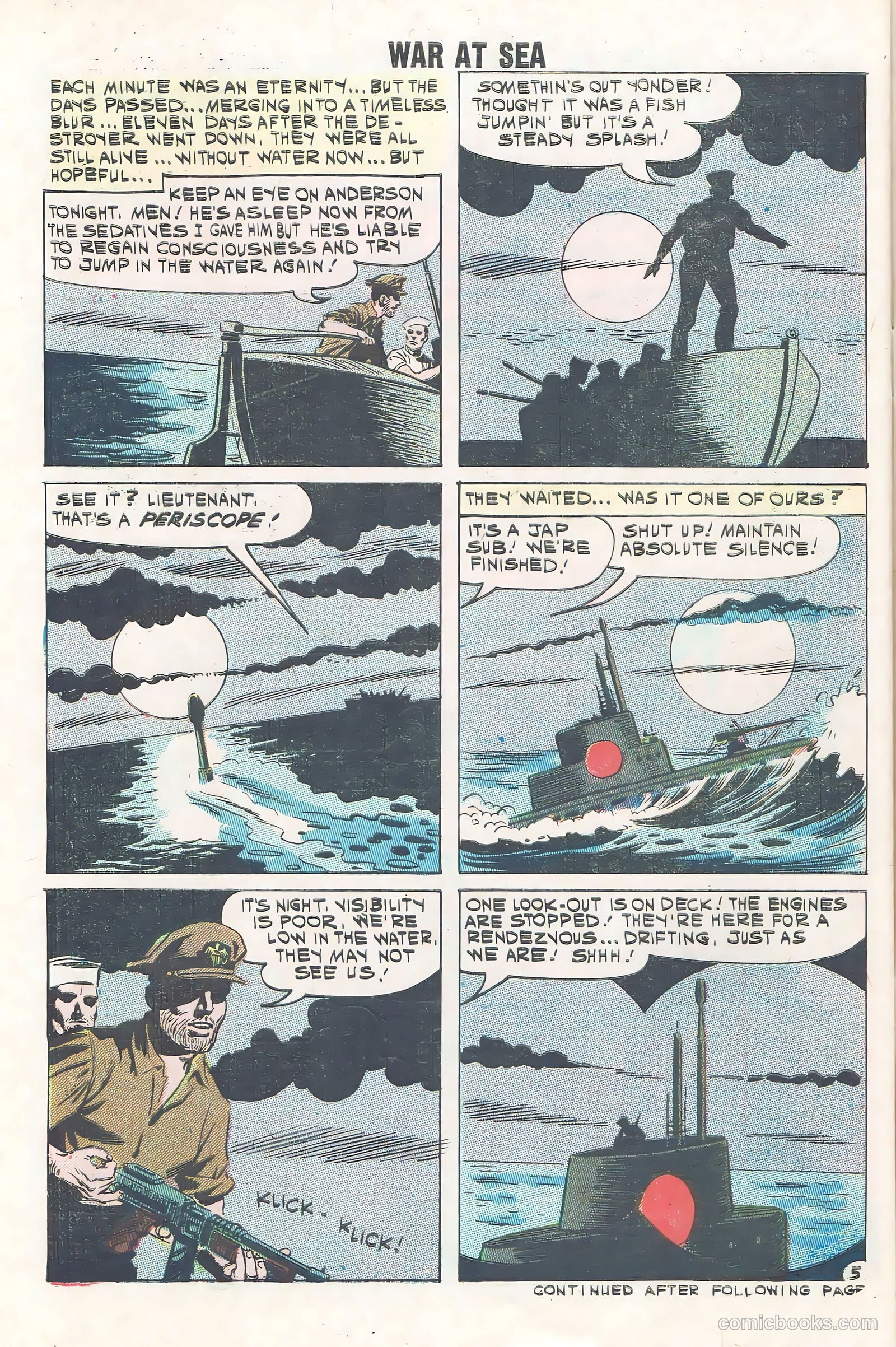 War at Sea #41 (1961) — page 30 of 36