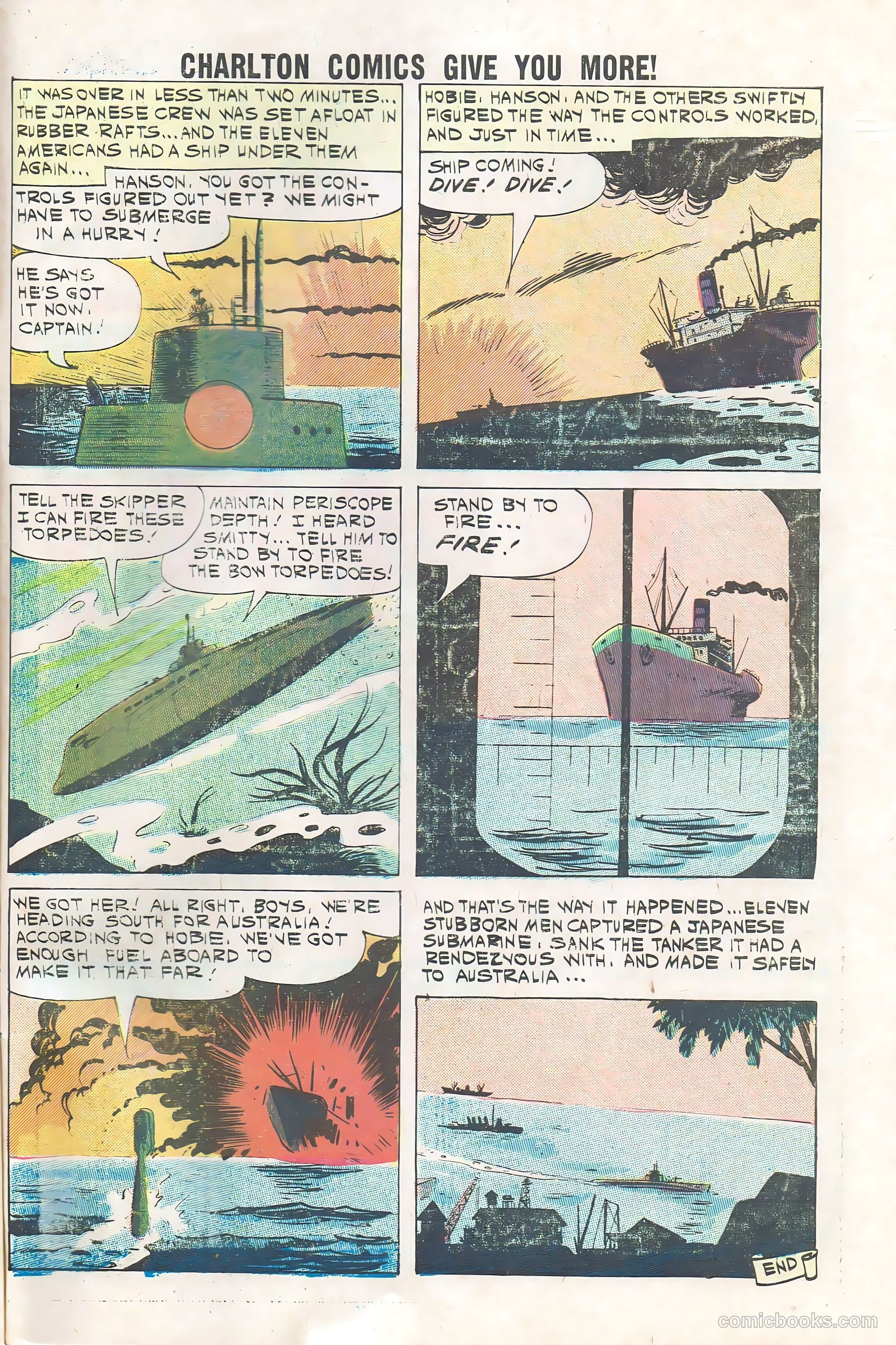 War at Sea #41 (1961) — page 33 of 36
