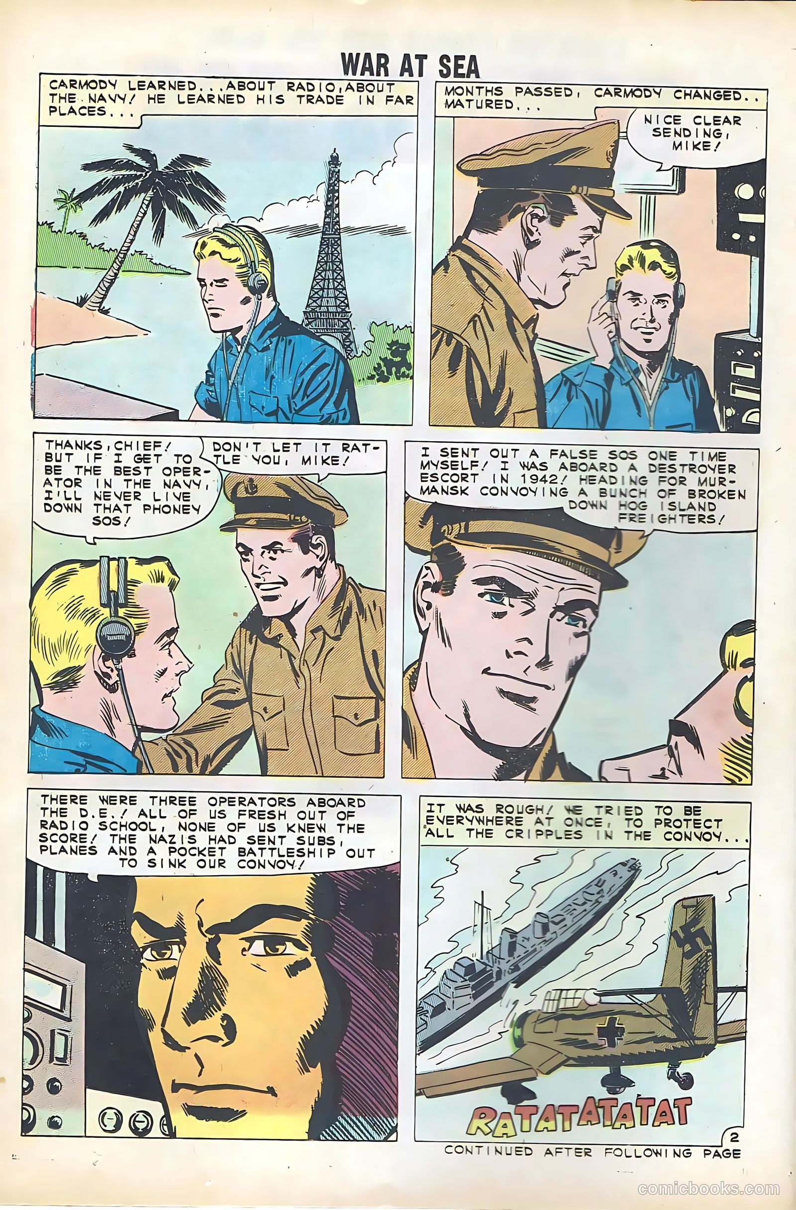 War at Sea #42 (1961) — page 14 of 36