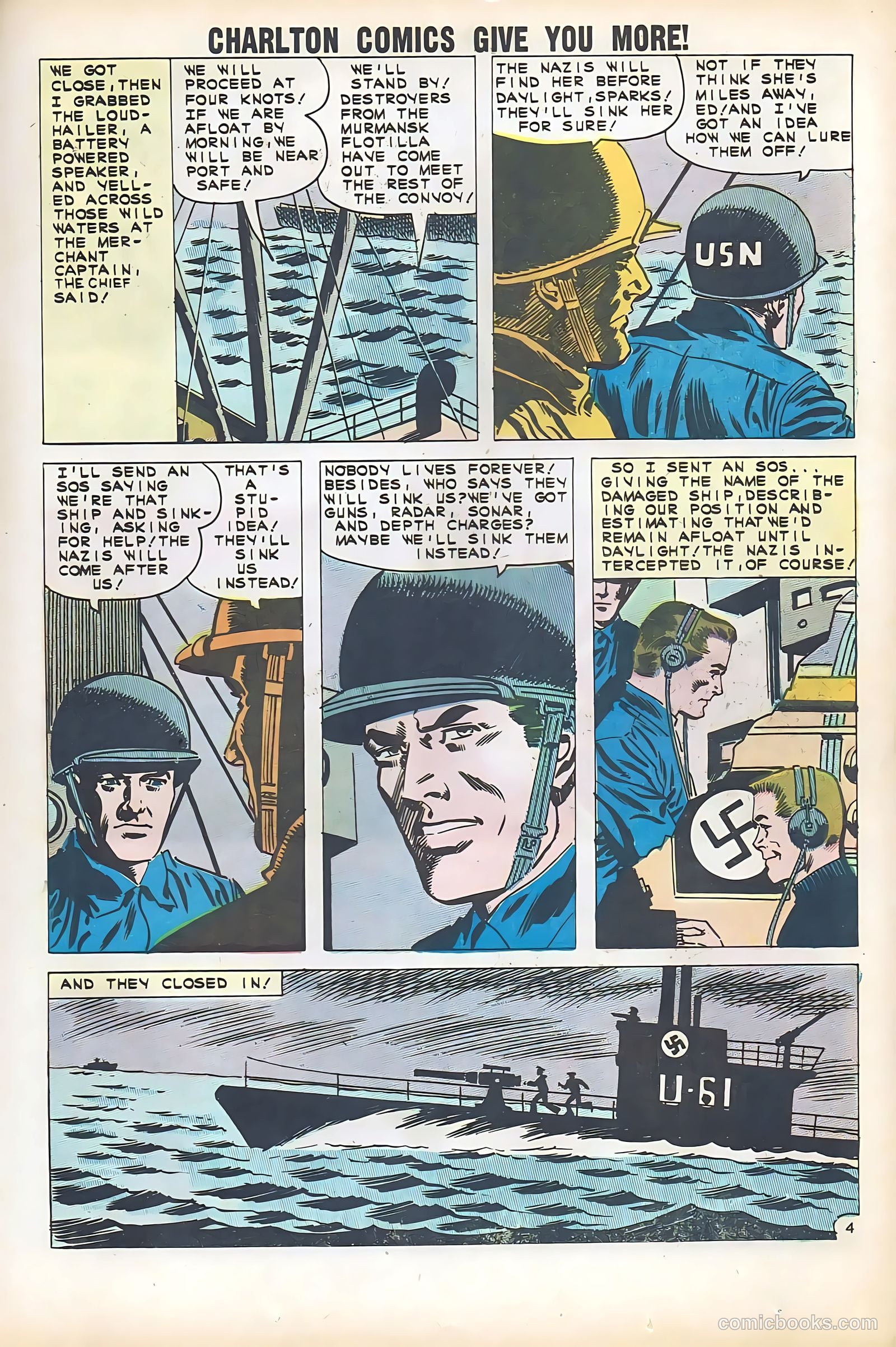 War at Sea #42 (1961) — page 17 of 36