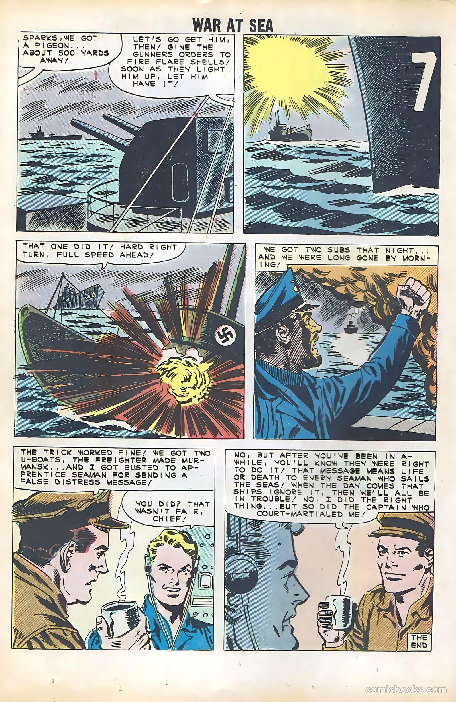 War at Sea #42 (1961) — page 18 of 36