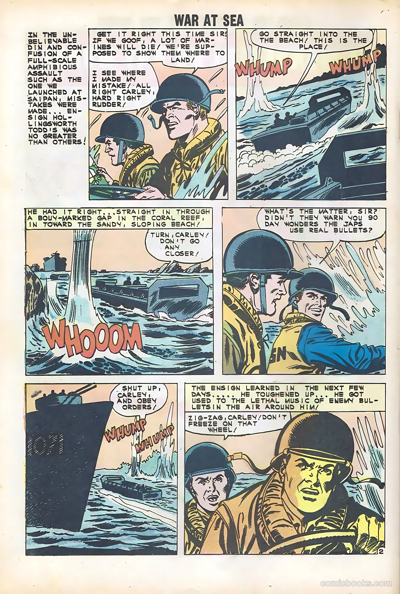 War at Sea #42 (1961) — page 20 of 36