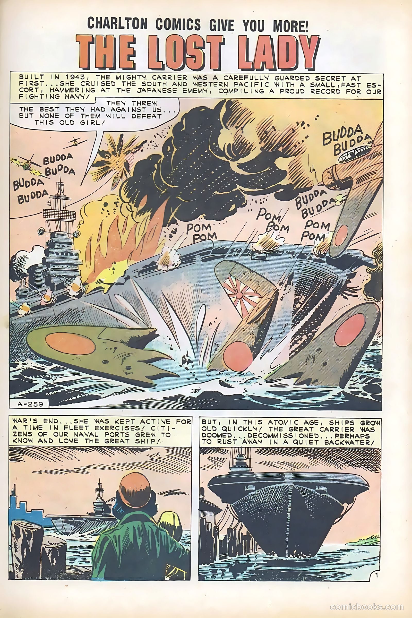 War at Sea #42 (1961) — page 25 of 36