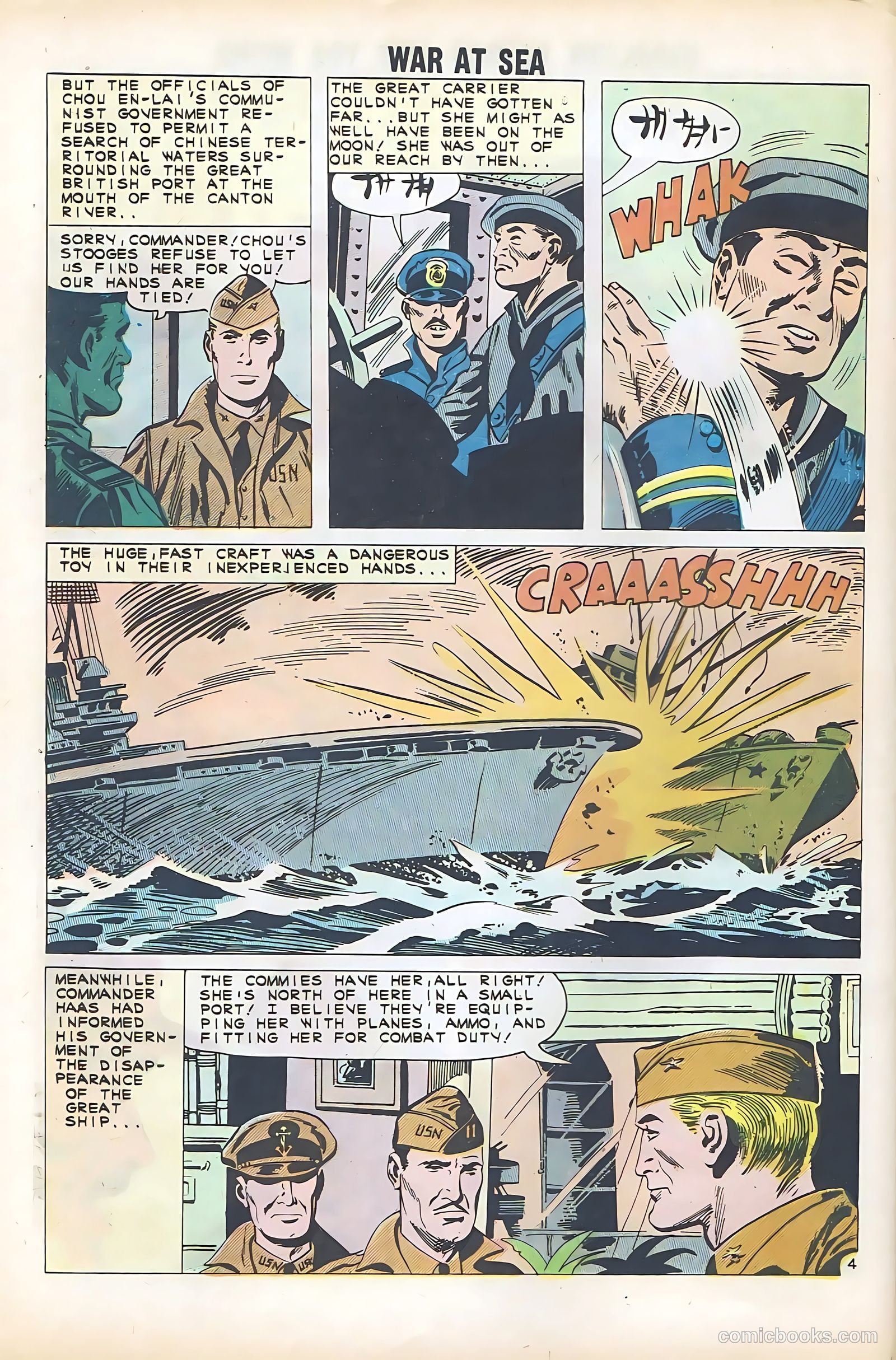 War at Sea #42 (1961) — page 28 of 36