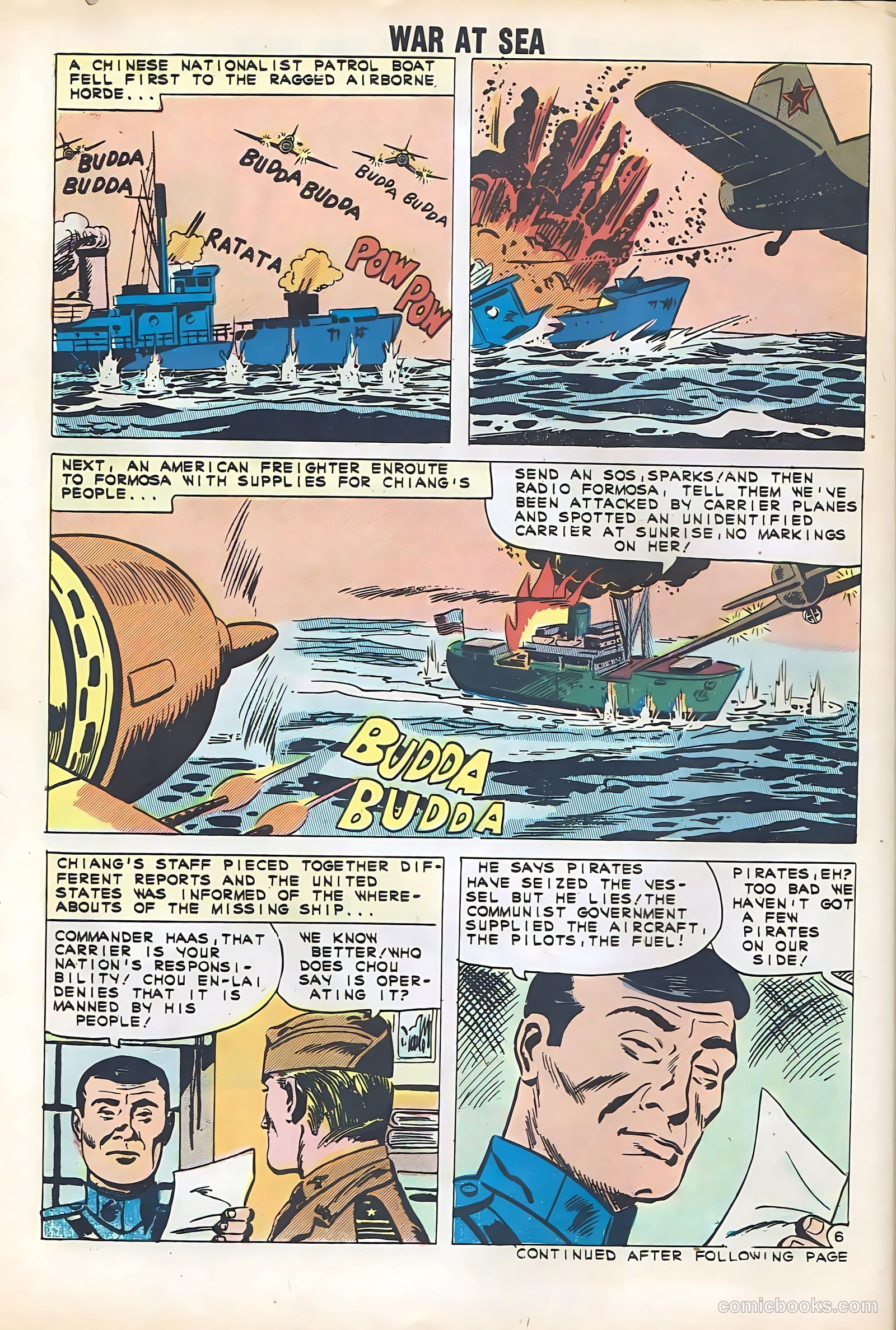 War at Sea #42 (1961) — page 30 of 36