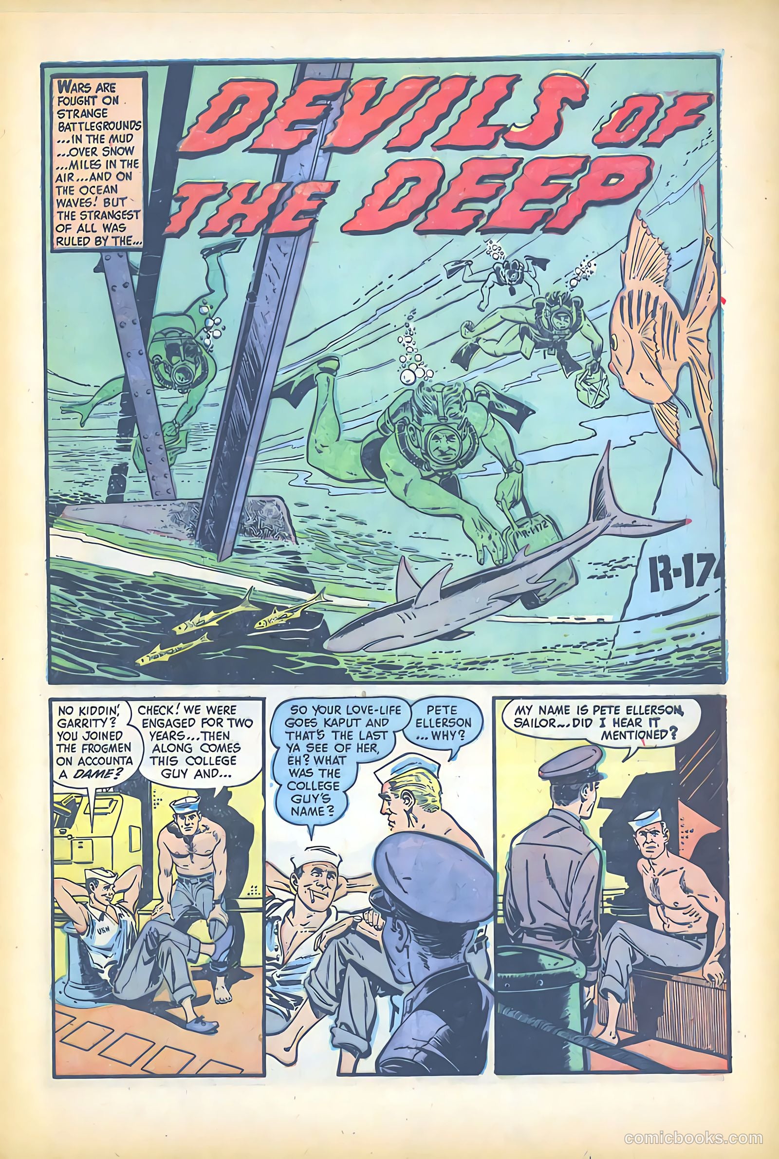 War Battles #1 (1952) — page 5 of 41