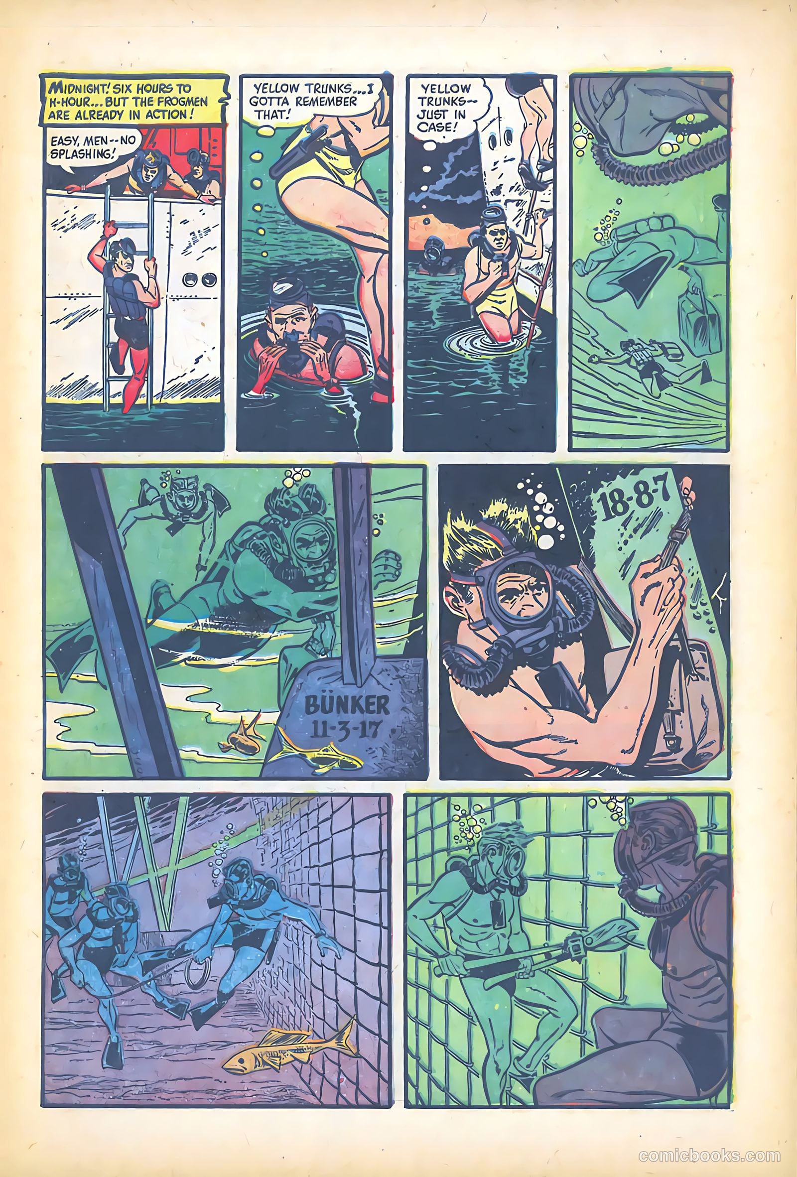 War Battles #1 (1952) — page 7 of 41