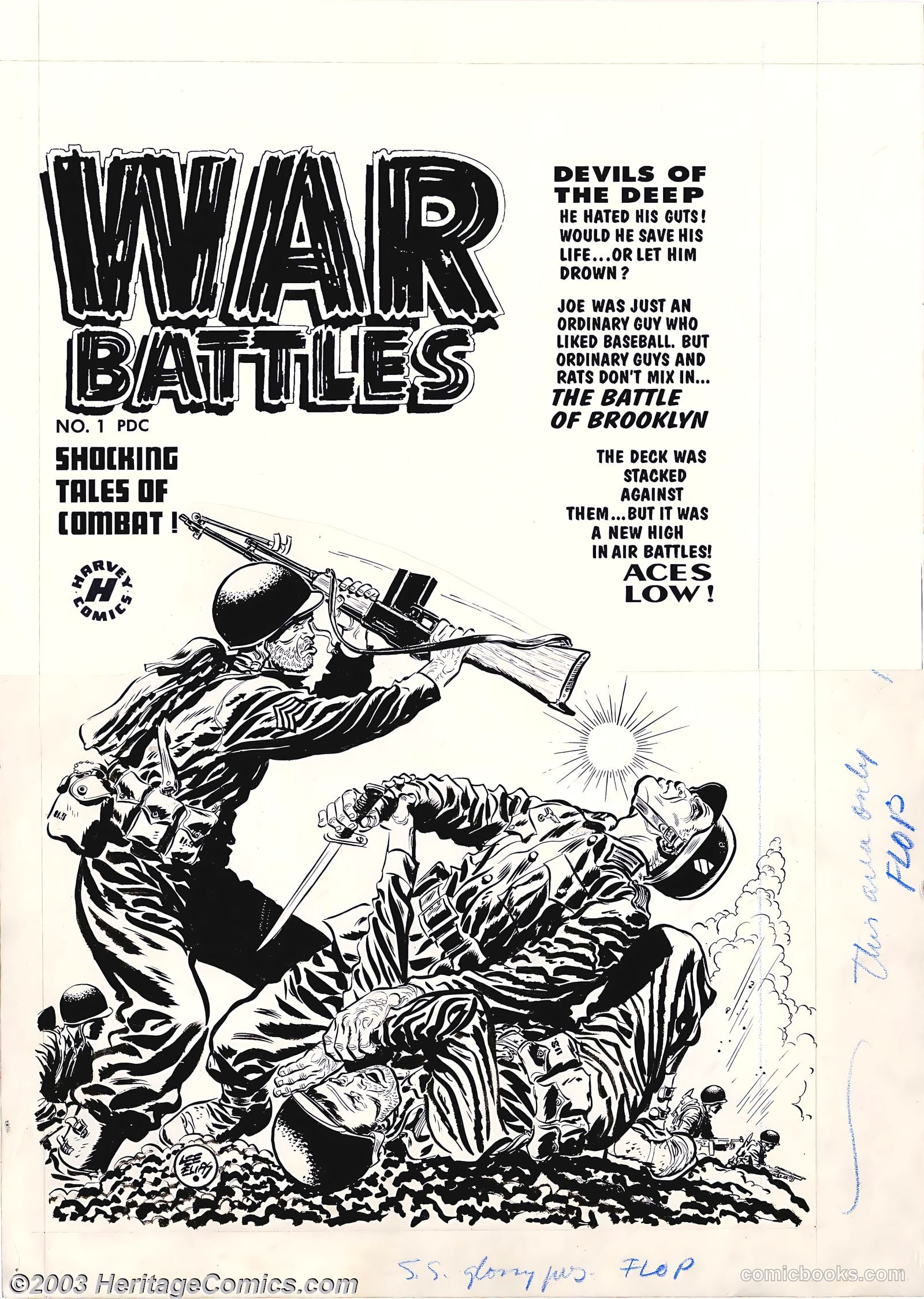 War Battles #1 (1952) — page 11 of 41