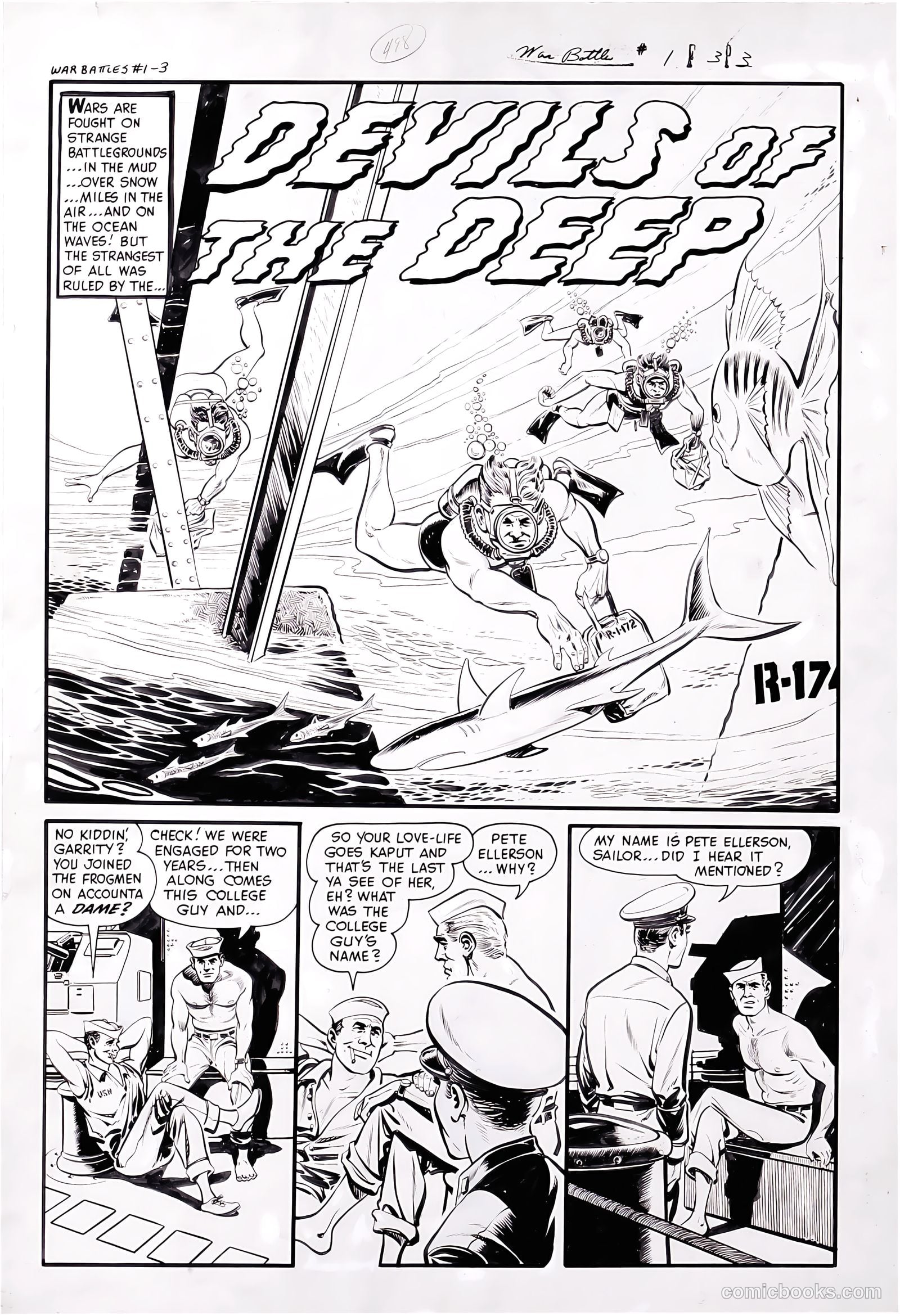 War Battles #1 (1952) — page 12 of 41