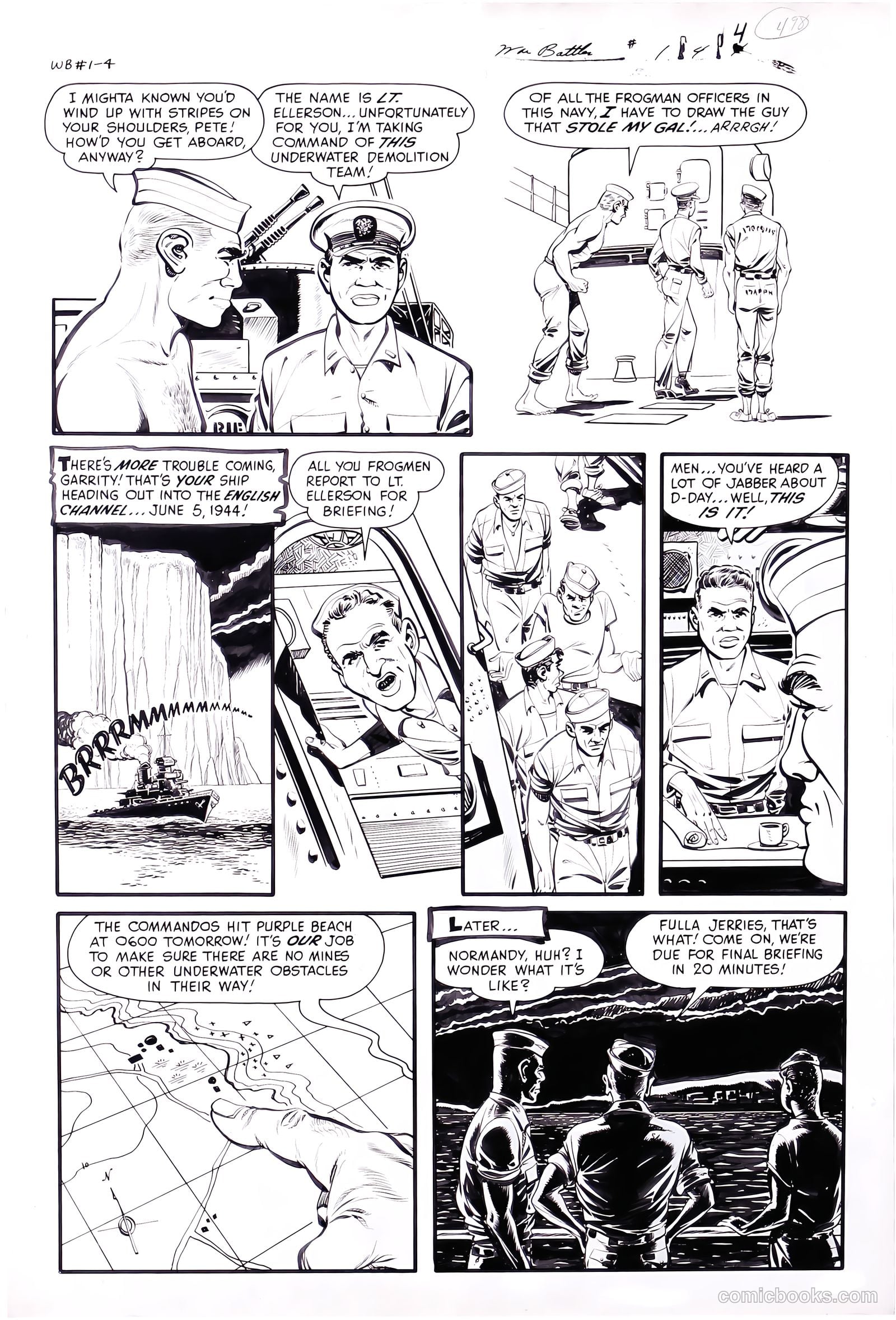 War Battles #1 (1952) — page 13 of 41