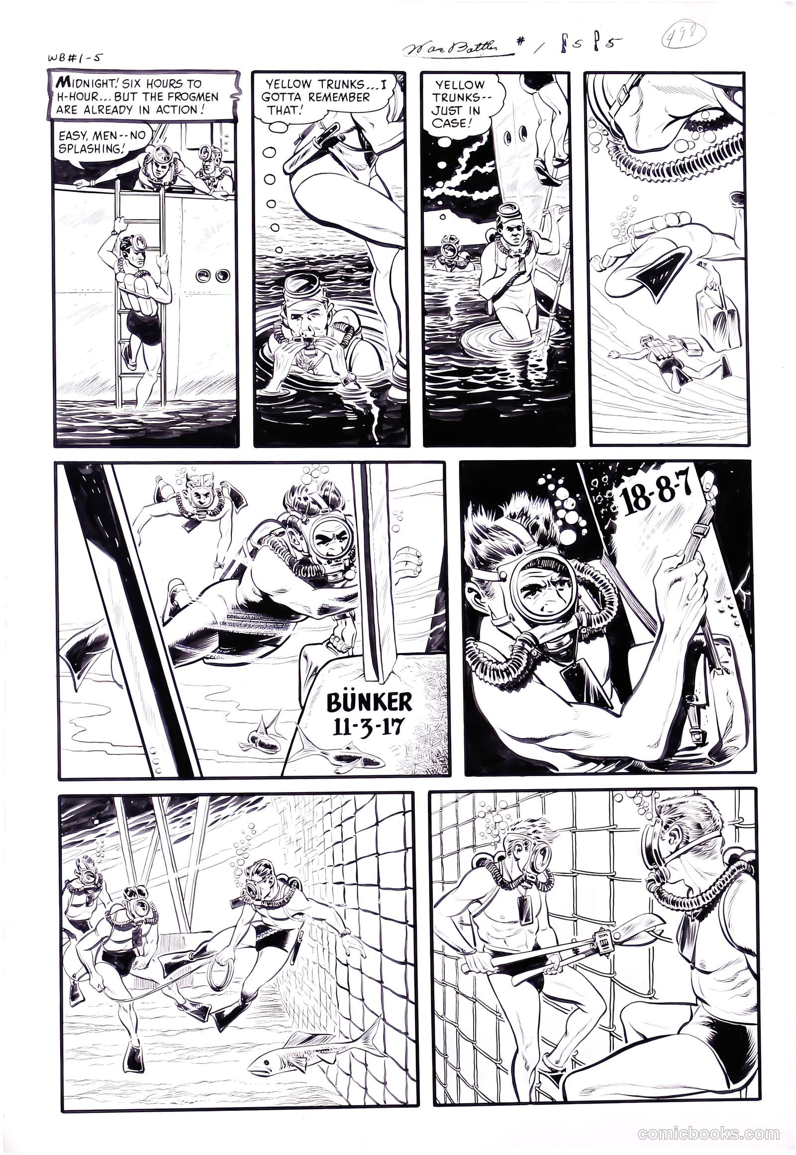War Battles #1 (1952) — page 14 of 41