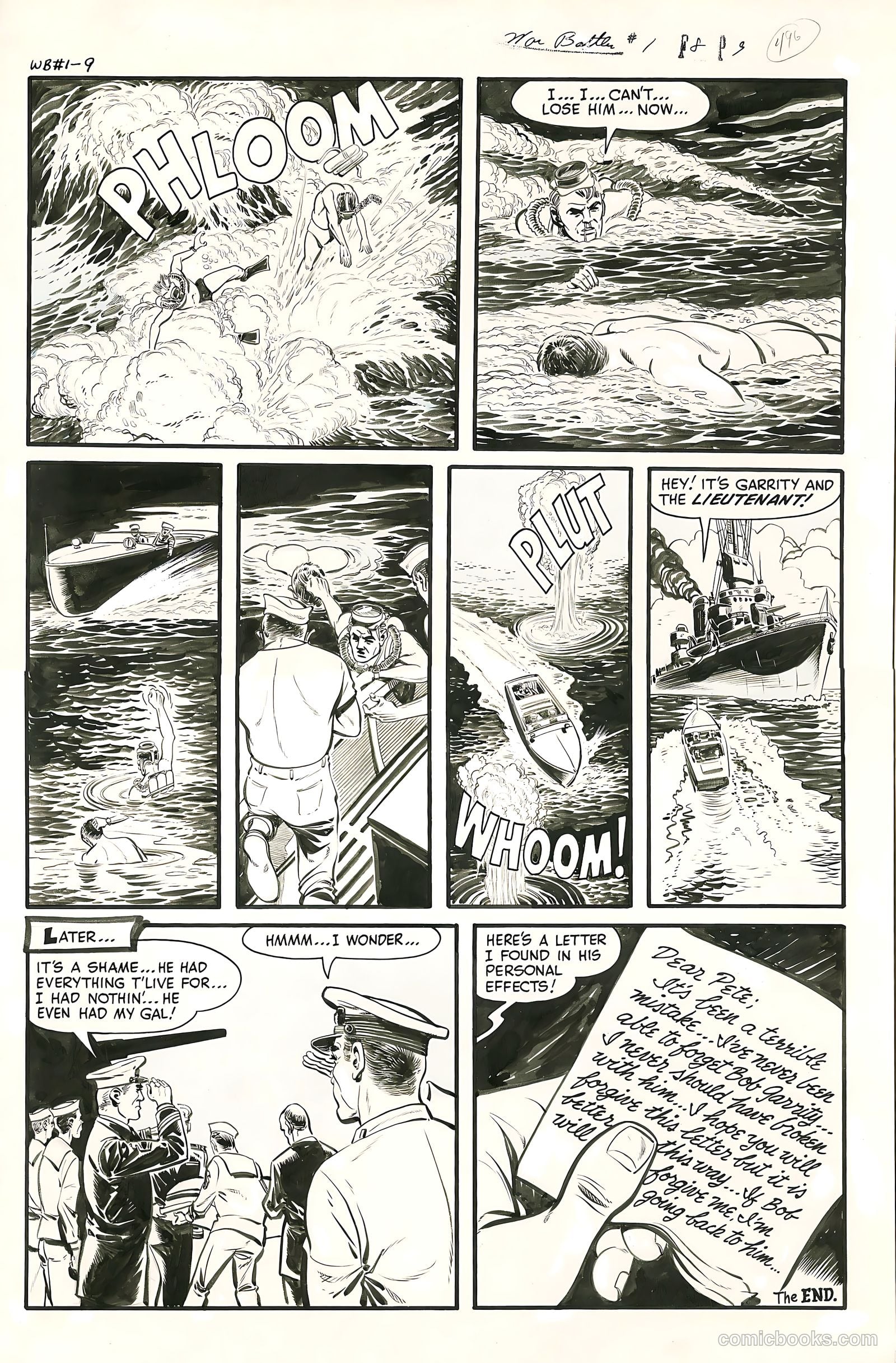 War Battles #1 (1952) — page 16 of 41