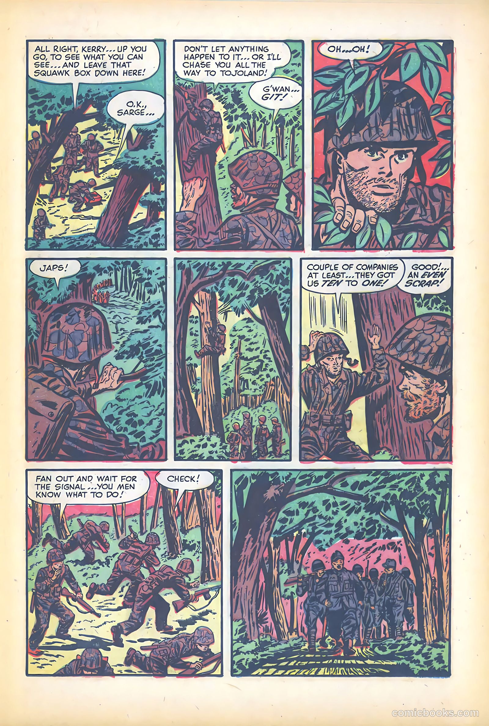 War Battles #1 (1952) — page 19 of 41