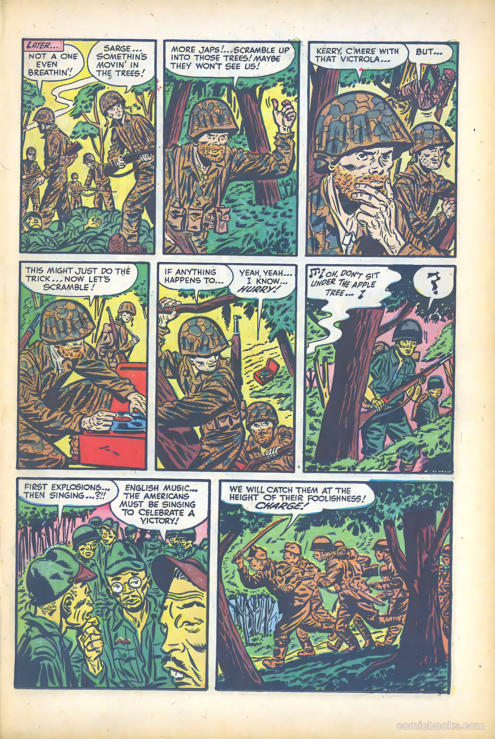 War Battles #1 (1952) — page 21 of 41