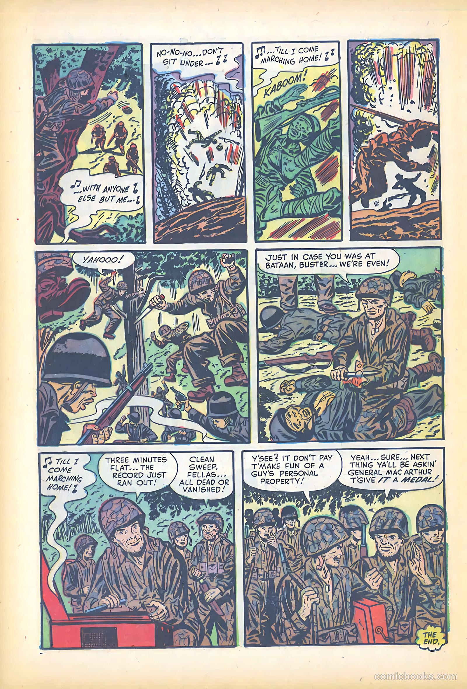 War Battles #1 (1952) — page 22 of 41