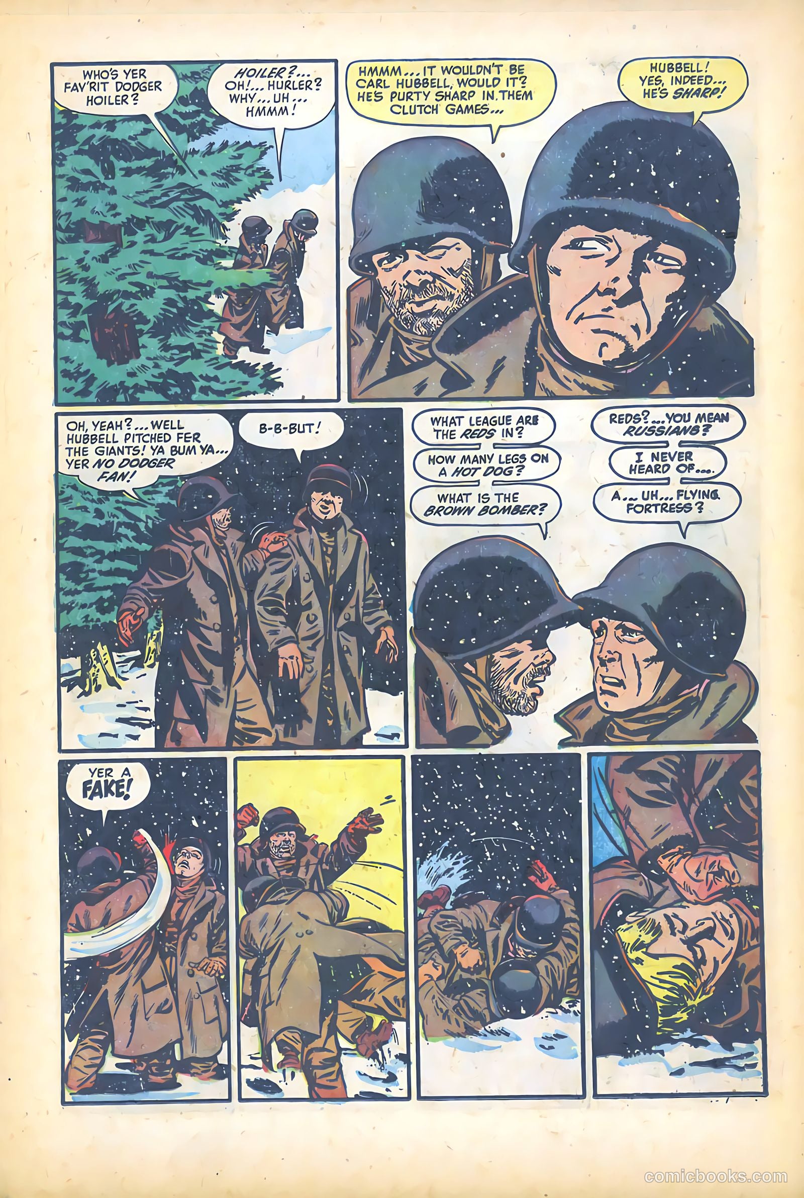 War Battles #1 (1952) — page 28 of 41
