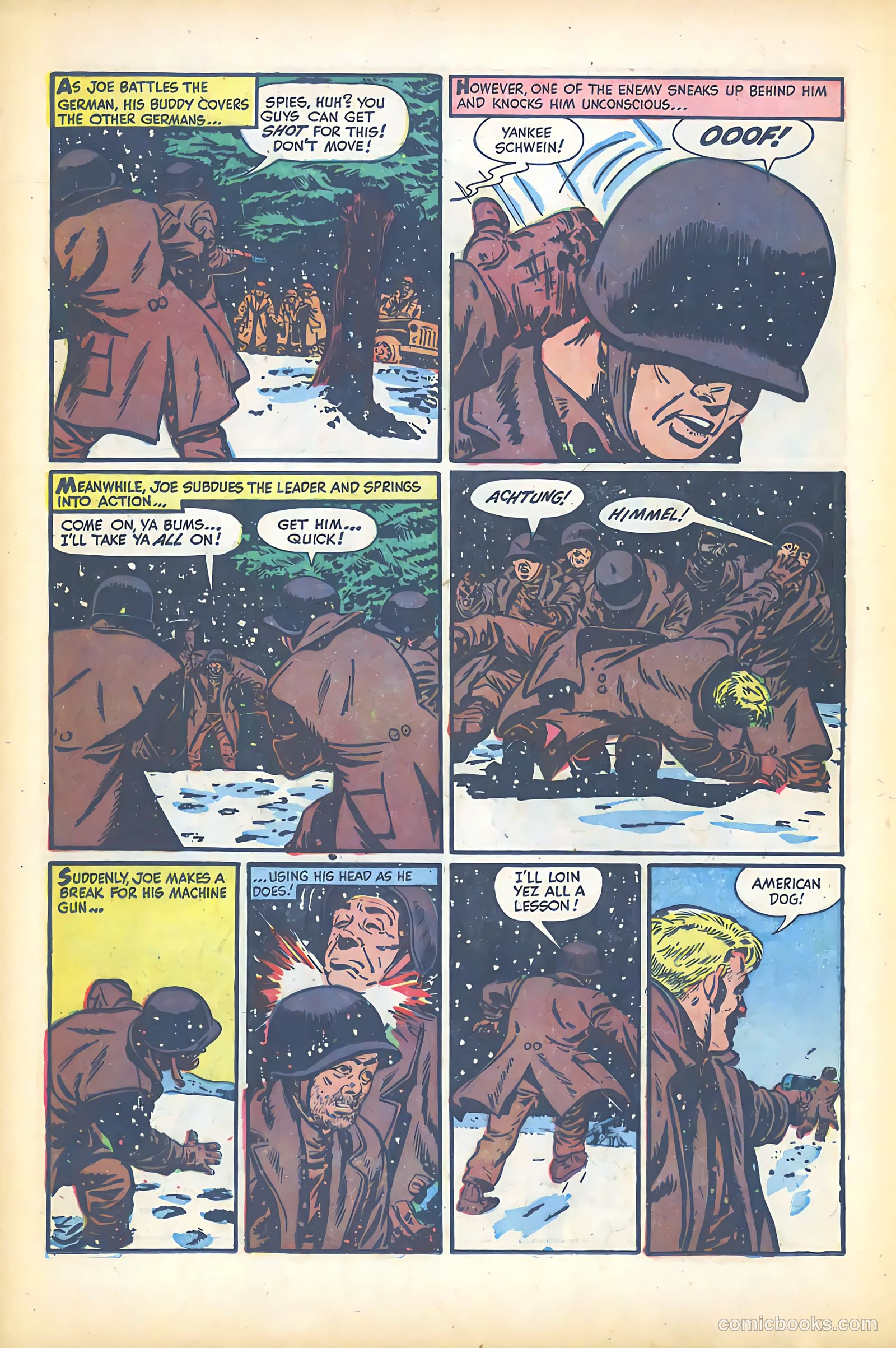 War Battles #1 (1952) — page 29 of 41