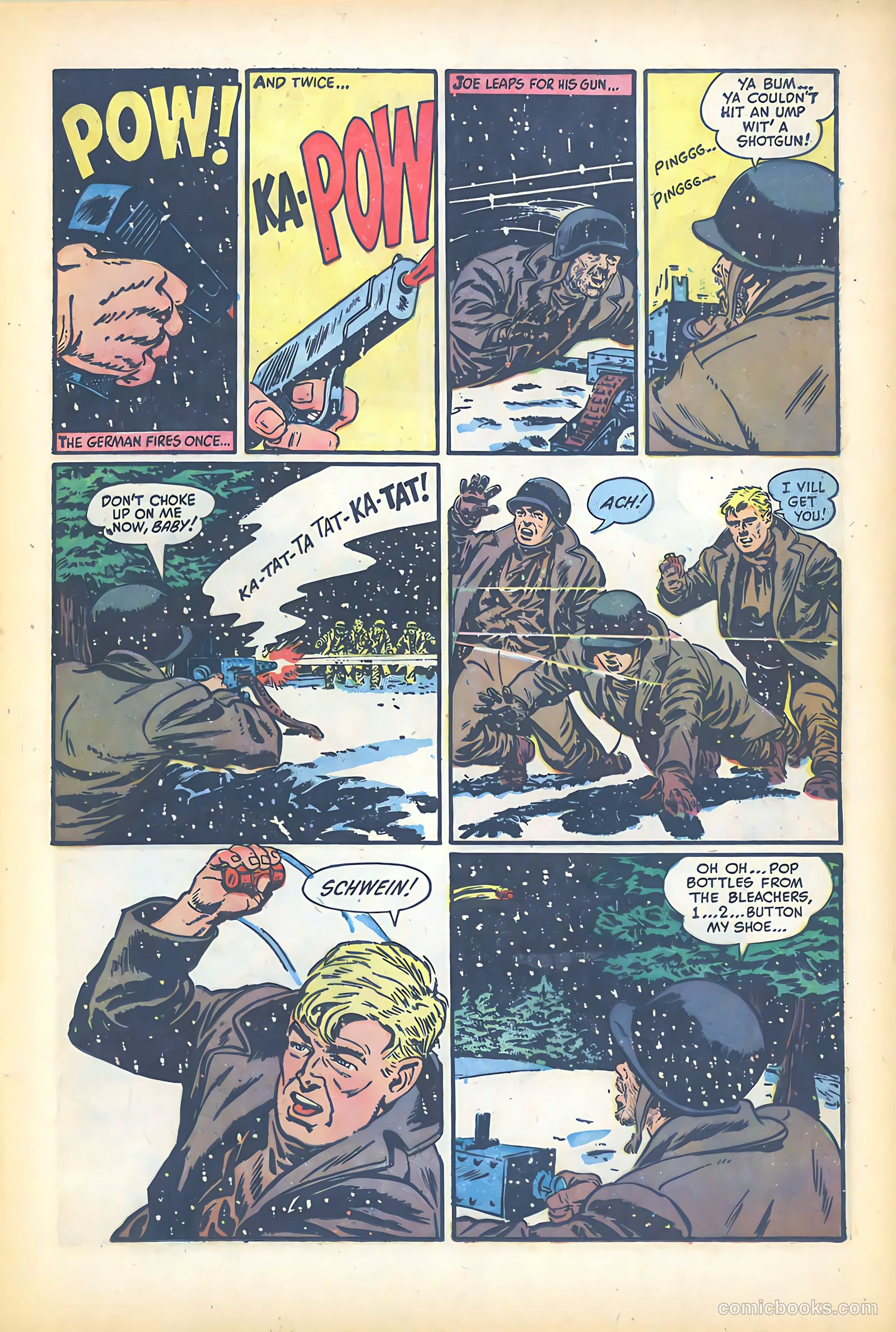 War Battles #1 (1952) — page 30 of 41