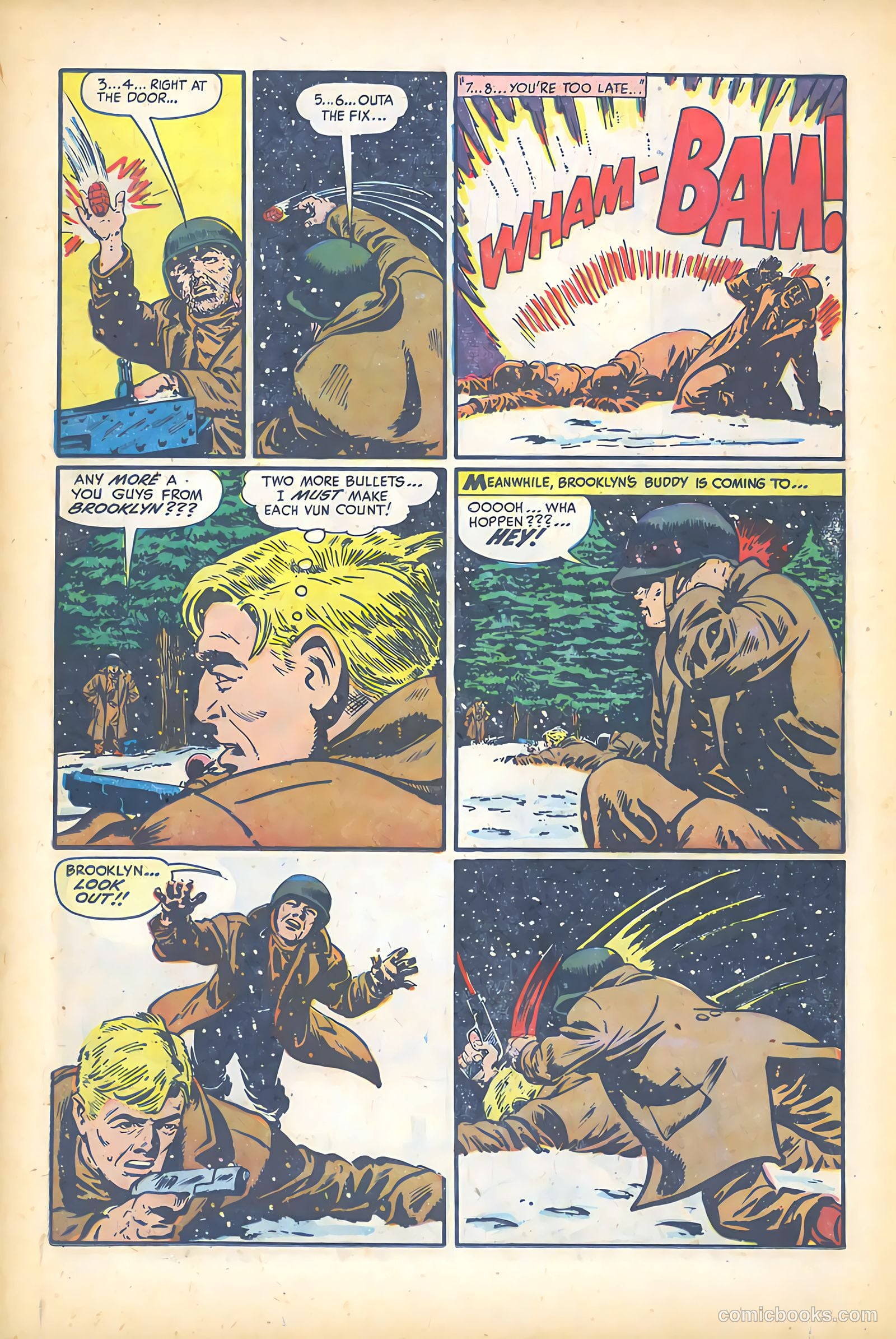 War Battles #1 (1952) — page 31 of 41