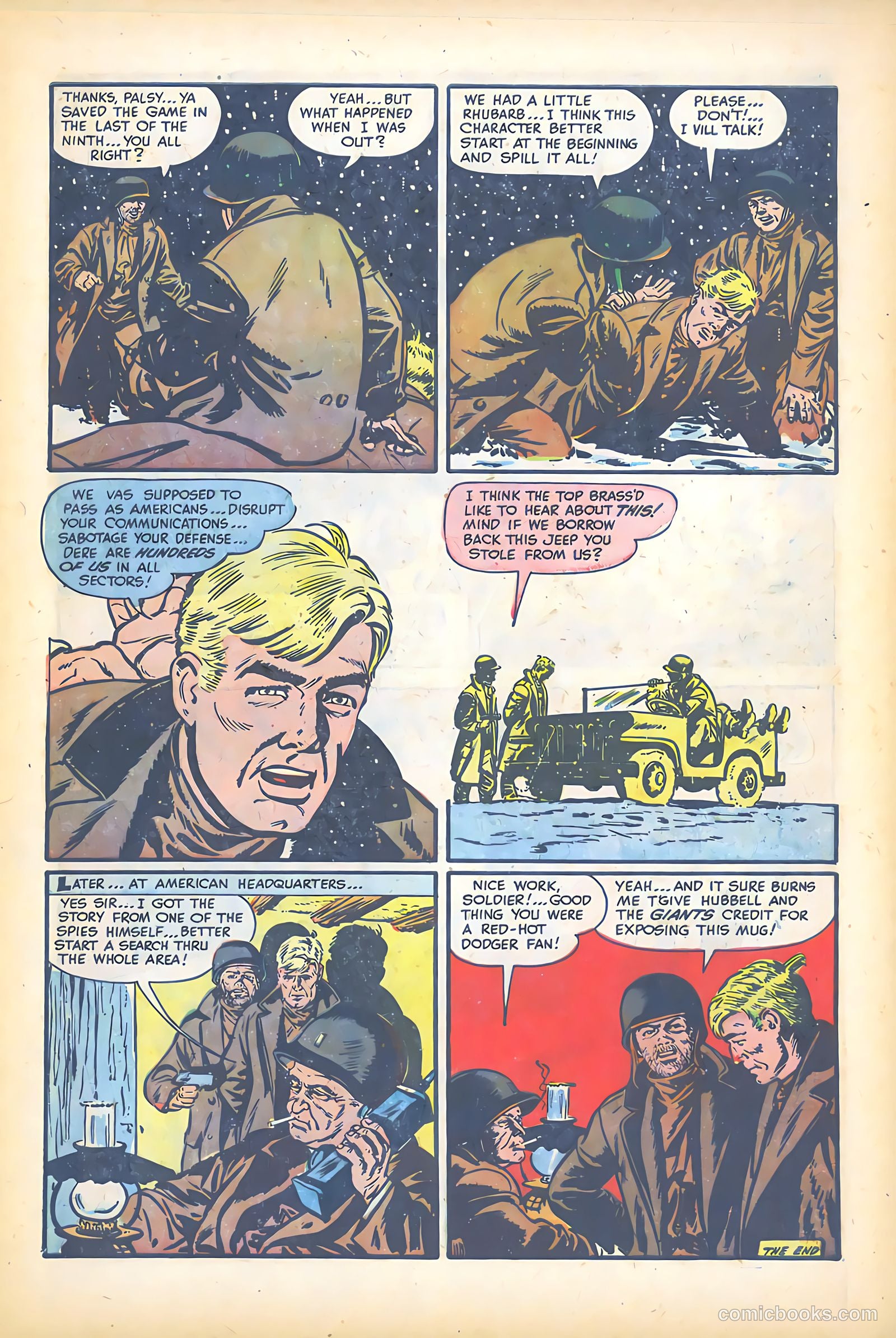 War Battles #1 (1952) — page 32 of 41
