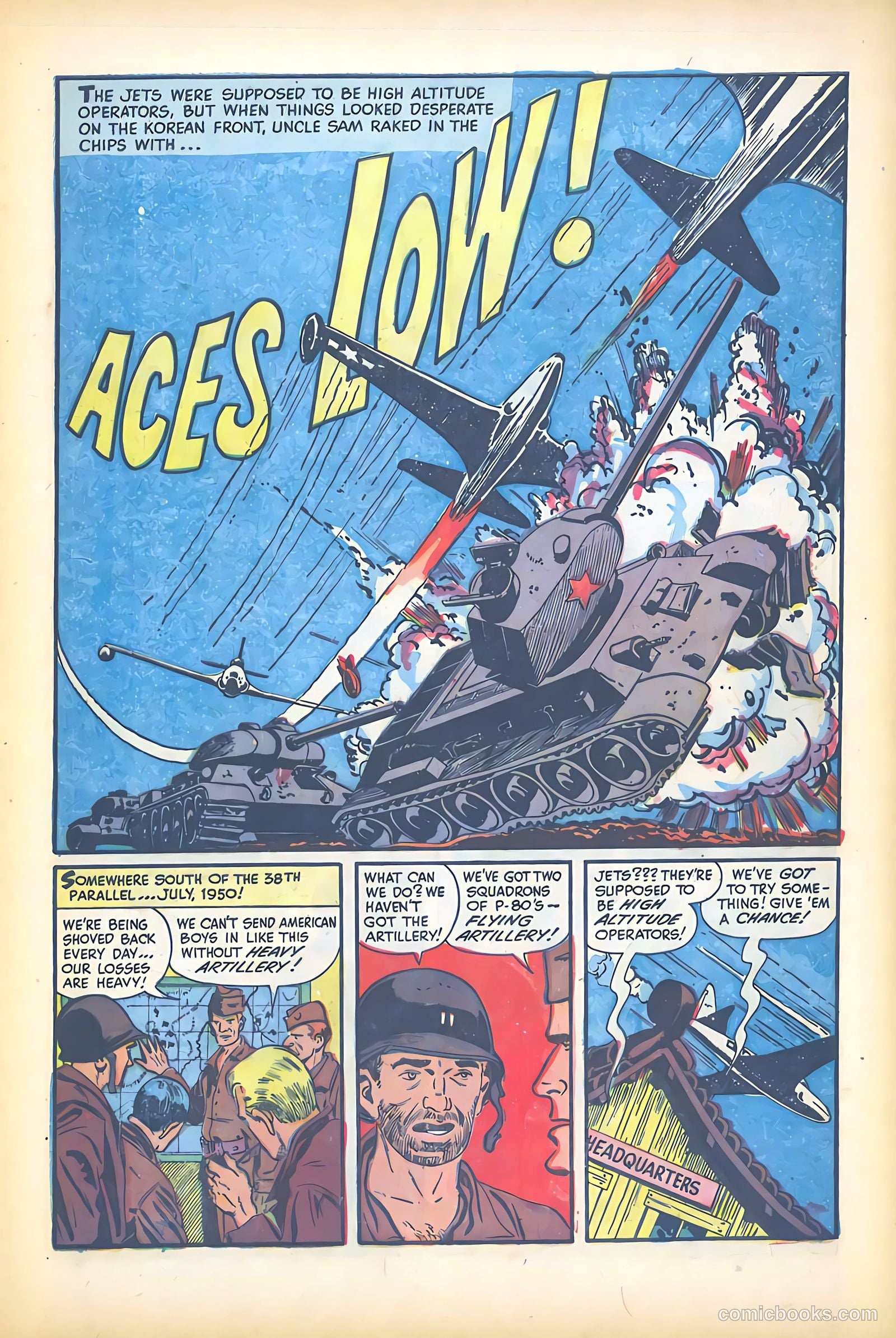 War Battles #1 (1952) — page 34 of 41
