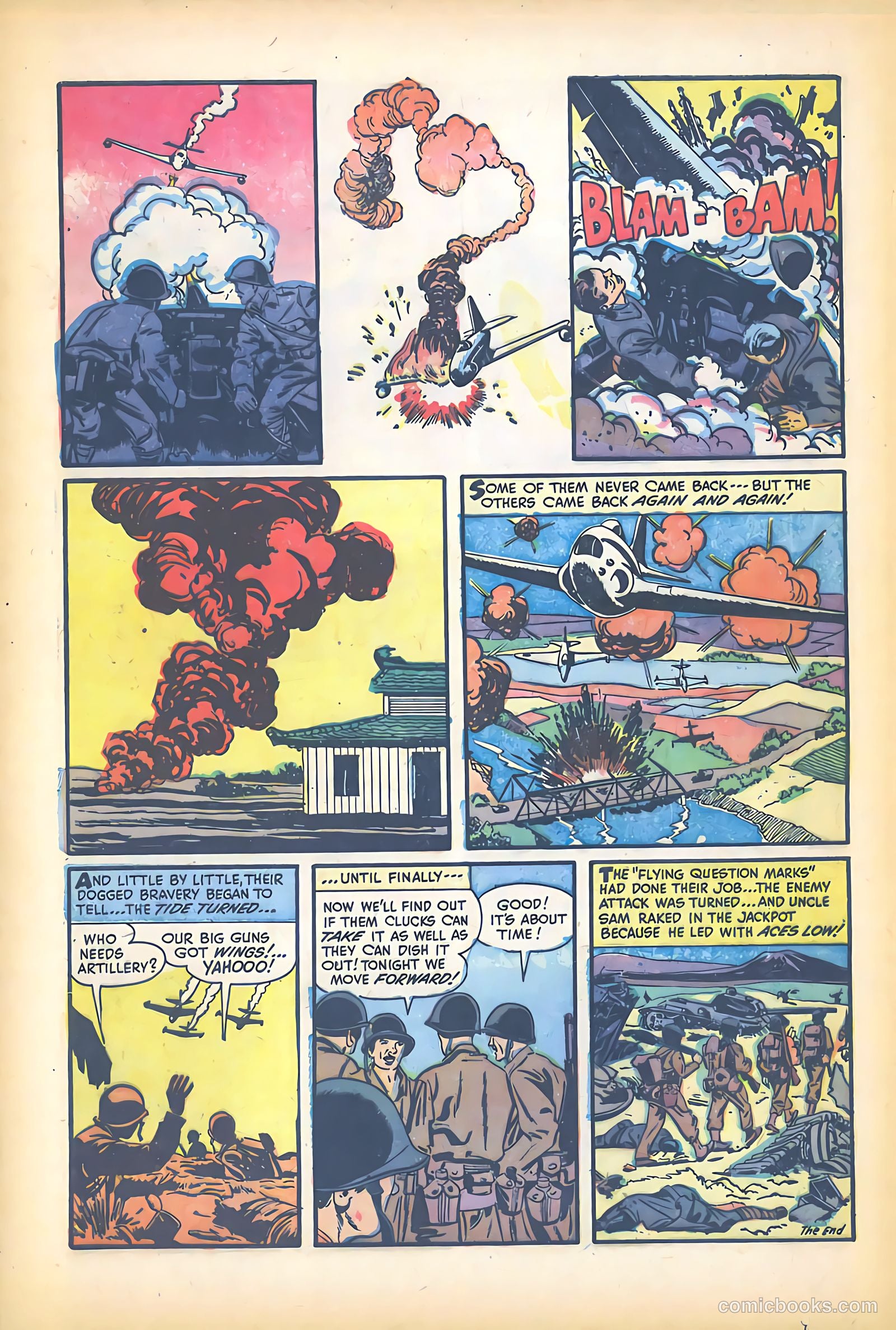 War Battles #1 (1952) — page 37 of 41