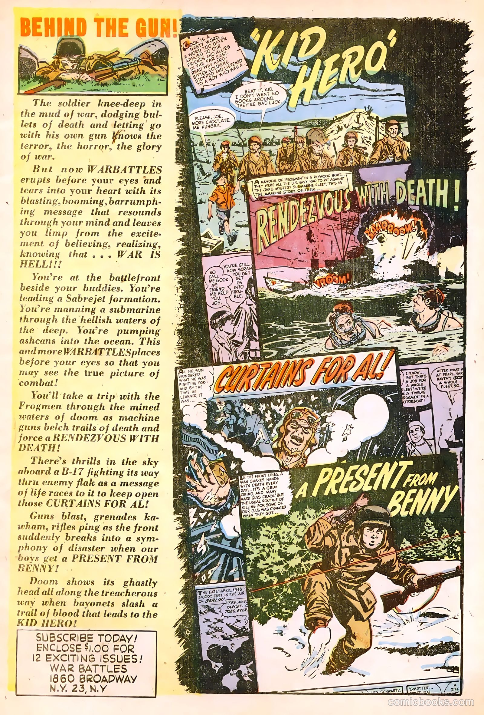 War Battles #2 (1952) — page 3 of 36