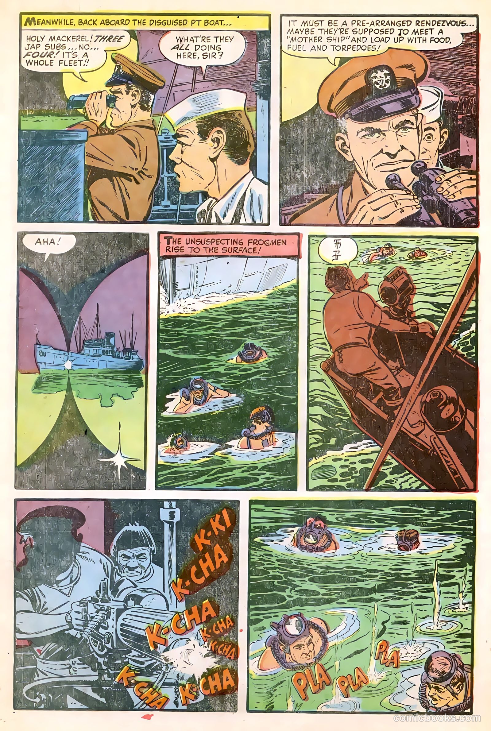 War Battles #2 (1952) — page 7 of 36