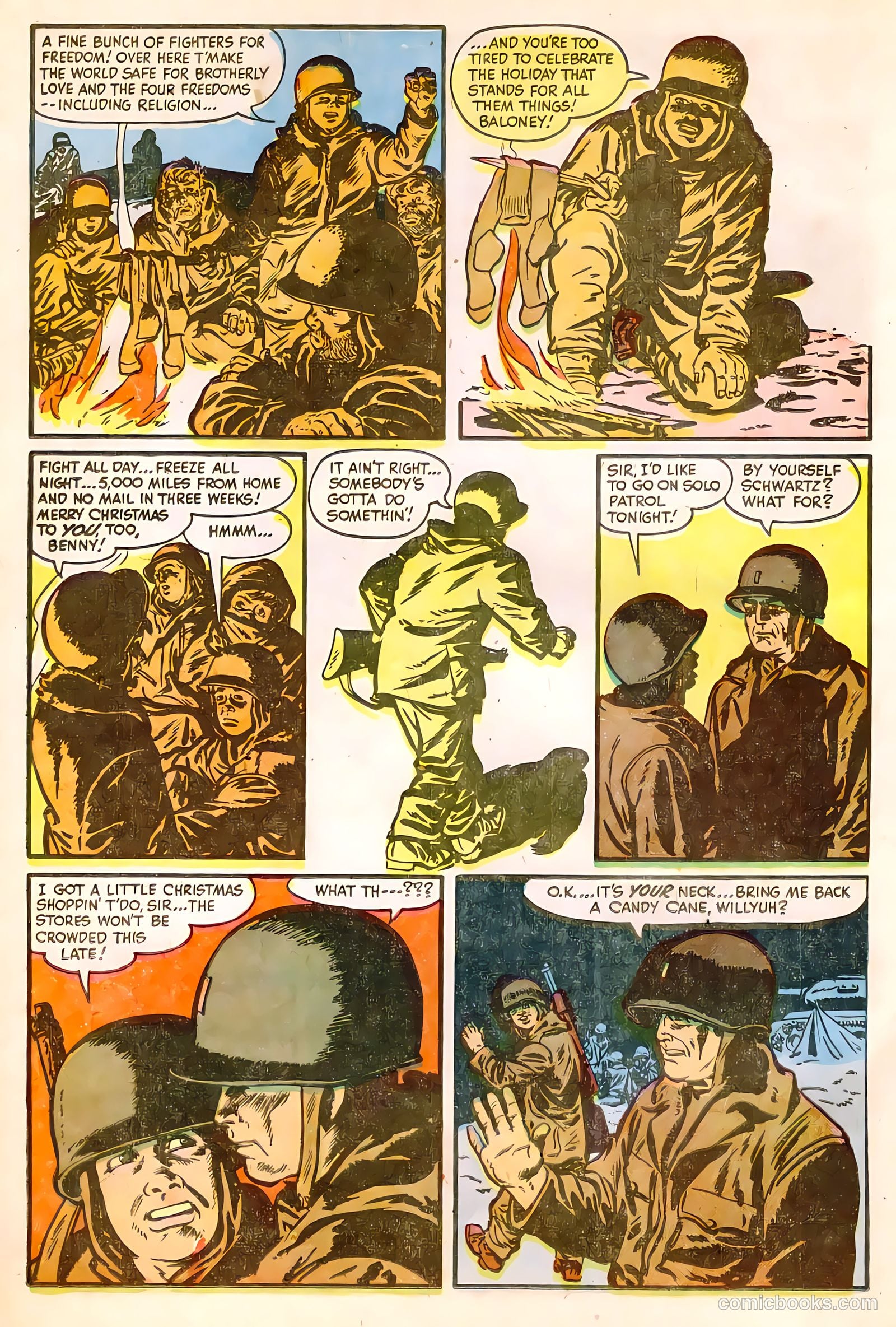 War Battles #2 (1952) — page 22 of 36