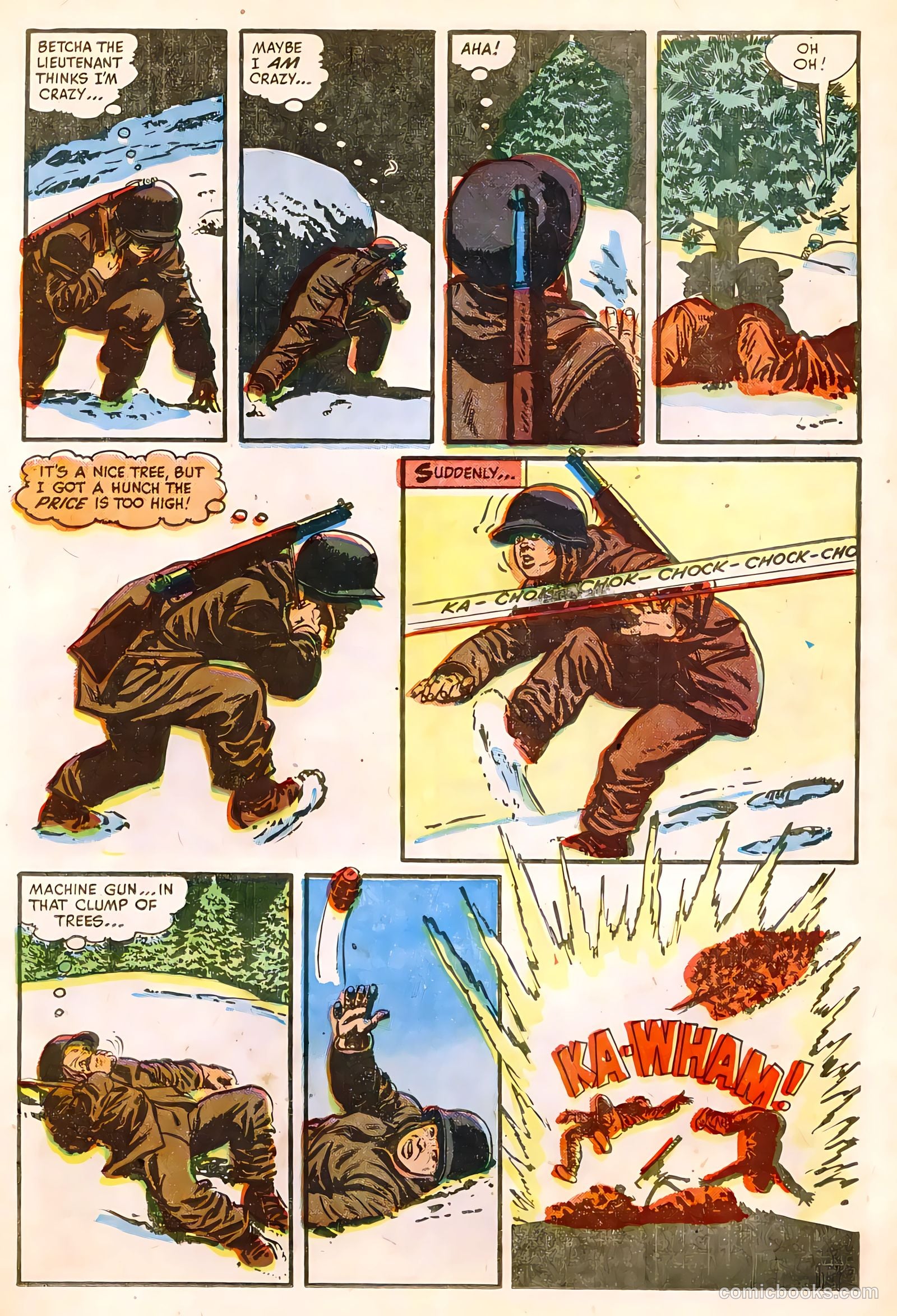 War Battles #2 (1952) — page 23 of 36