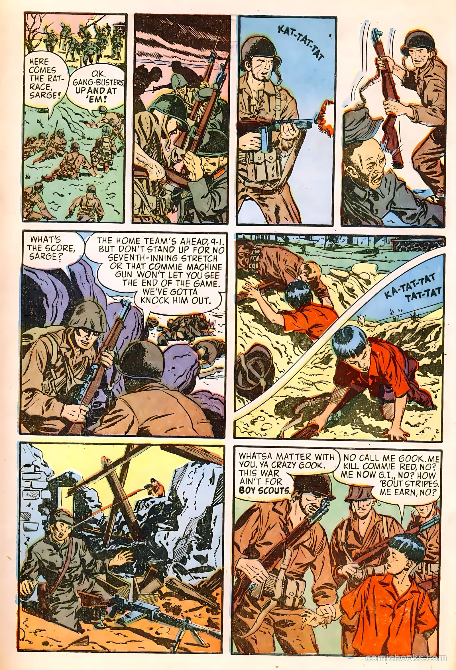 War Battles #2 (1952) — page 28 of 36