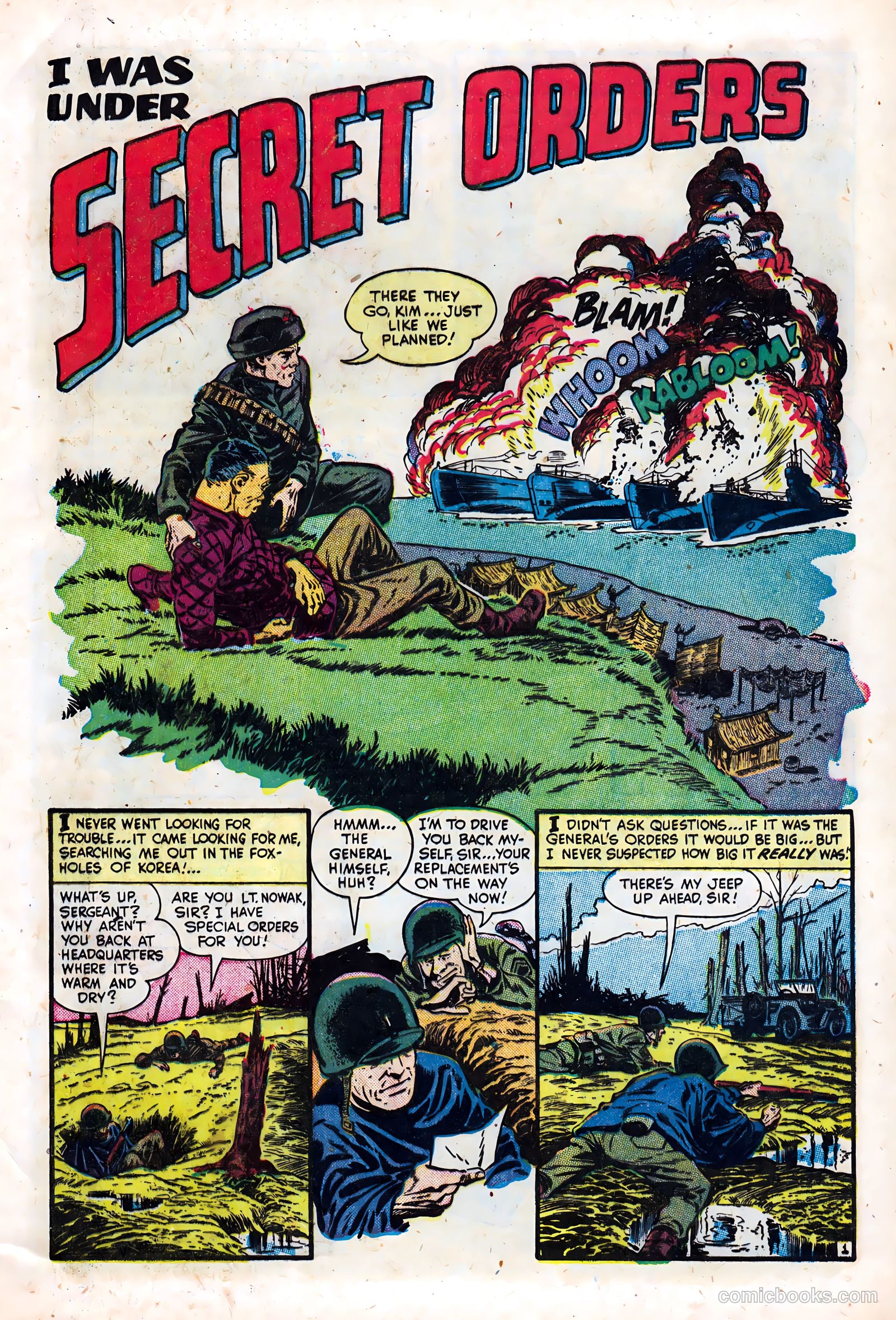 War Battles #3 (1952) — page 5 of 36