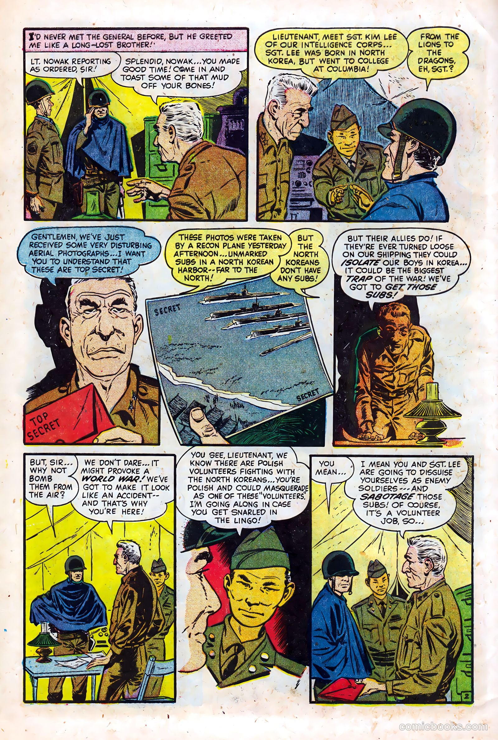 War Battles #3 (1952) — page 6 of 36