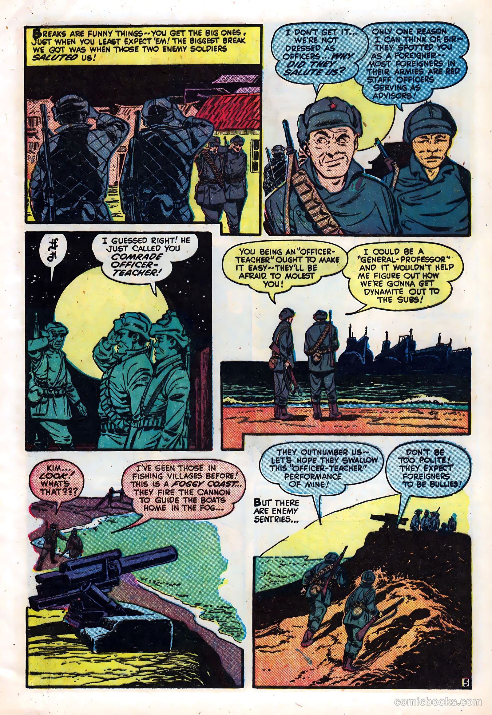 War Battles #3 (1952) — page 9 of 36