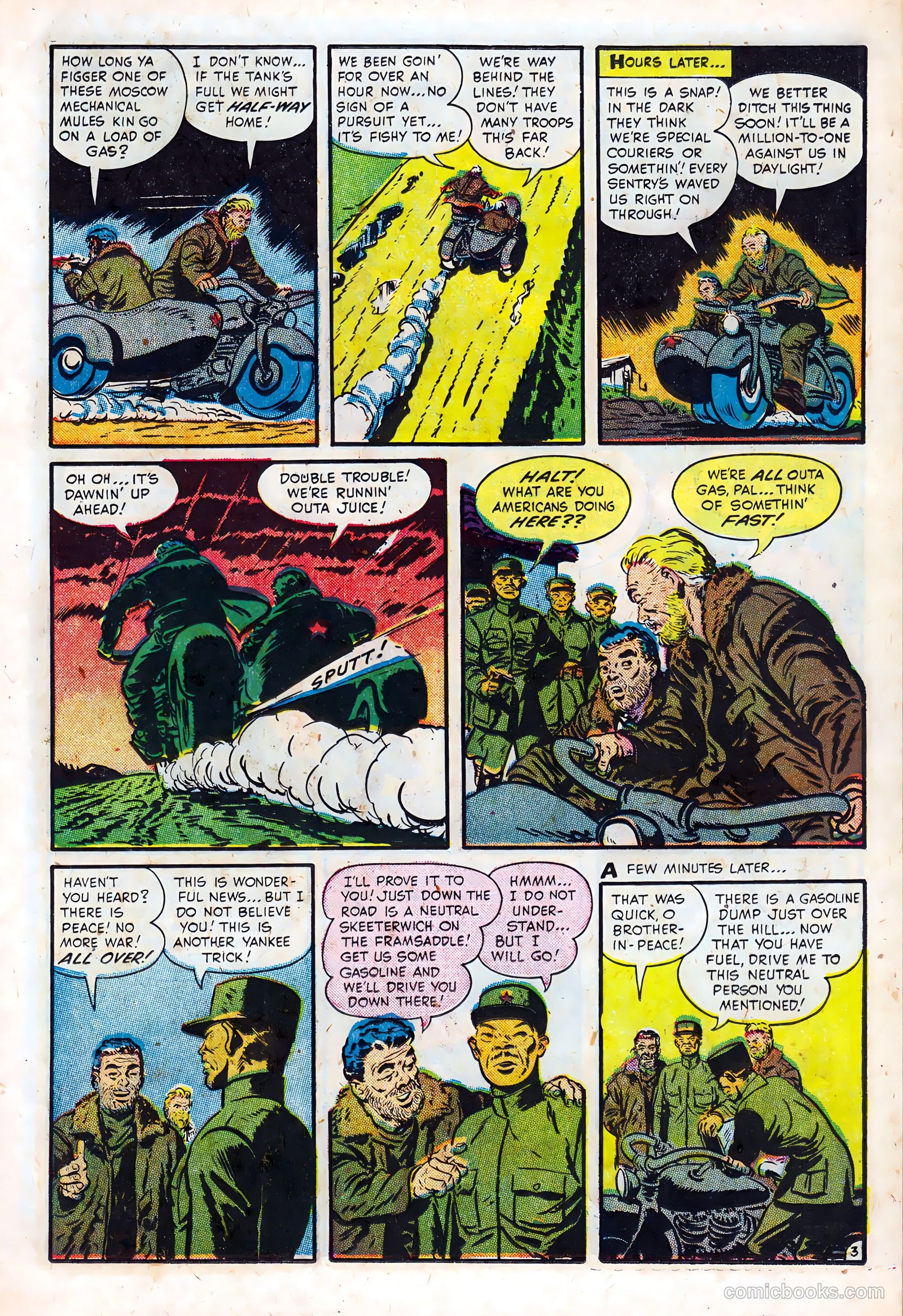 War Battles #3 (1952) — page 15 of 36