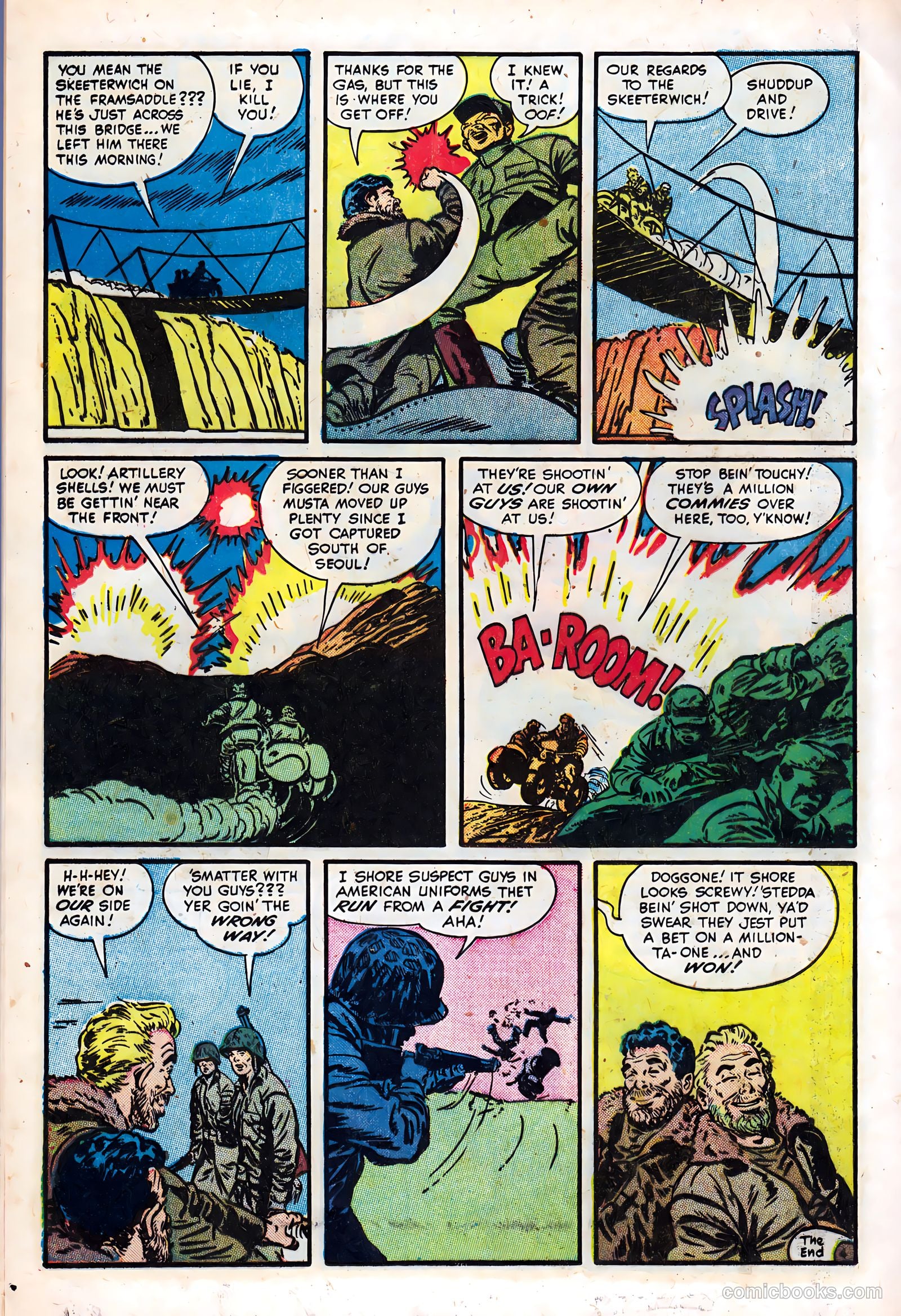 War Battles #3 (1952) — page 16 of 36