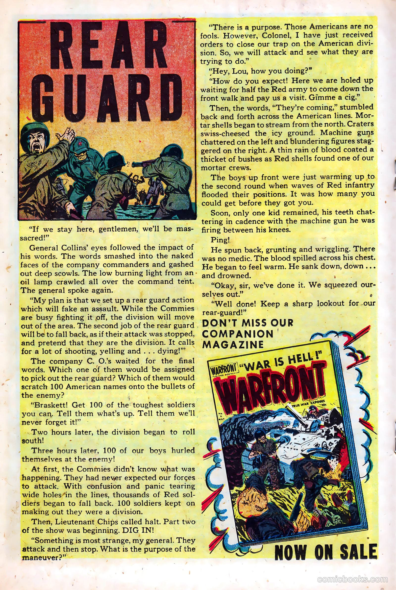 War Battles #3 (1952) — page 18 of 36