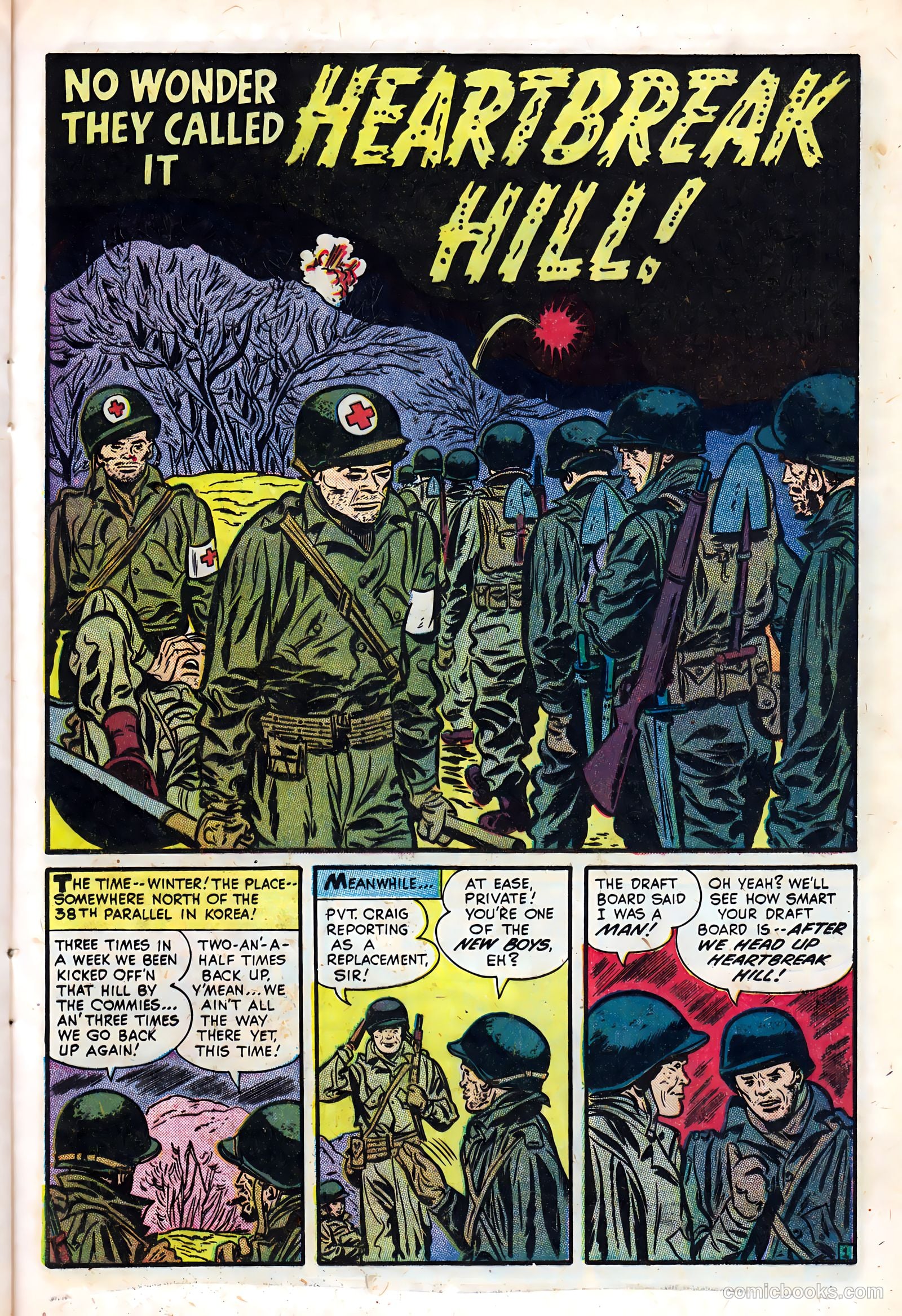 War Battles #3 (1952) — page 21 of 36