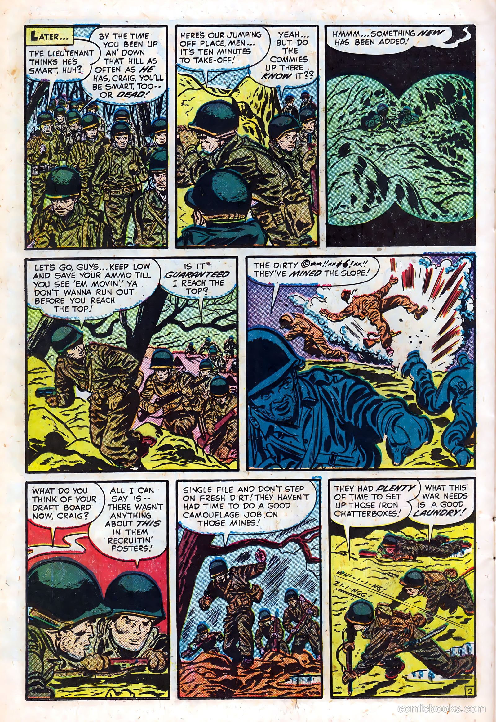 War Battles #3 (1952) — page 22 of 36