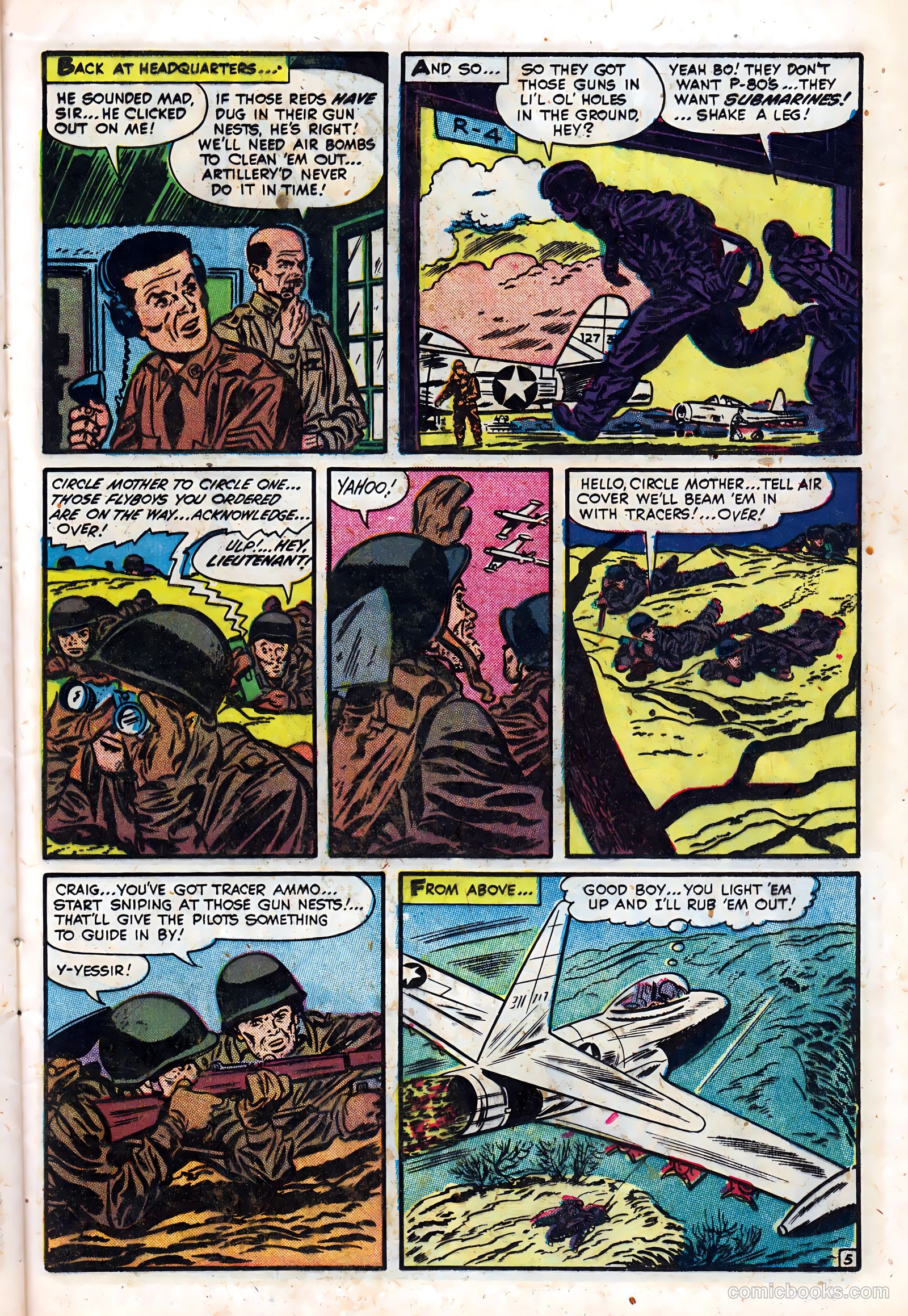 War Battles #3 (1952) — page 25 of 36