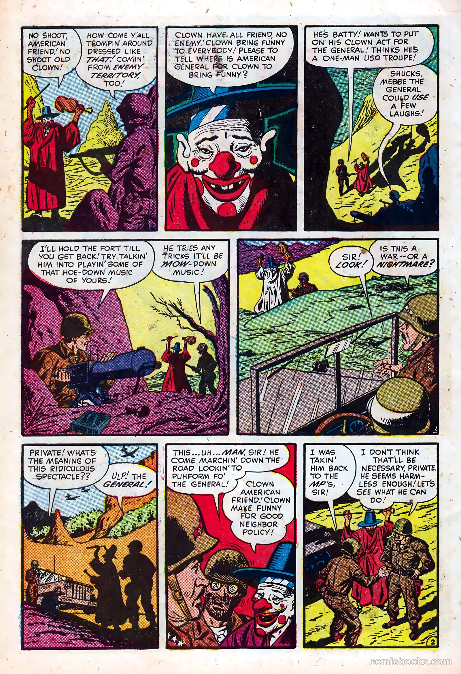 War Battles #3 (1952) — page 30 of 36