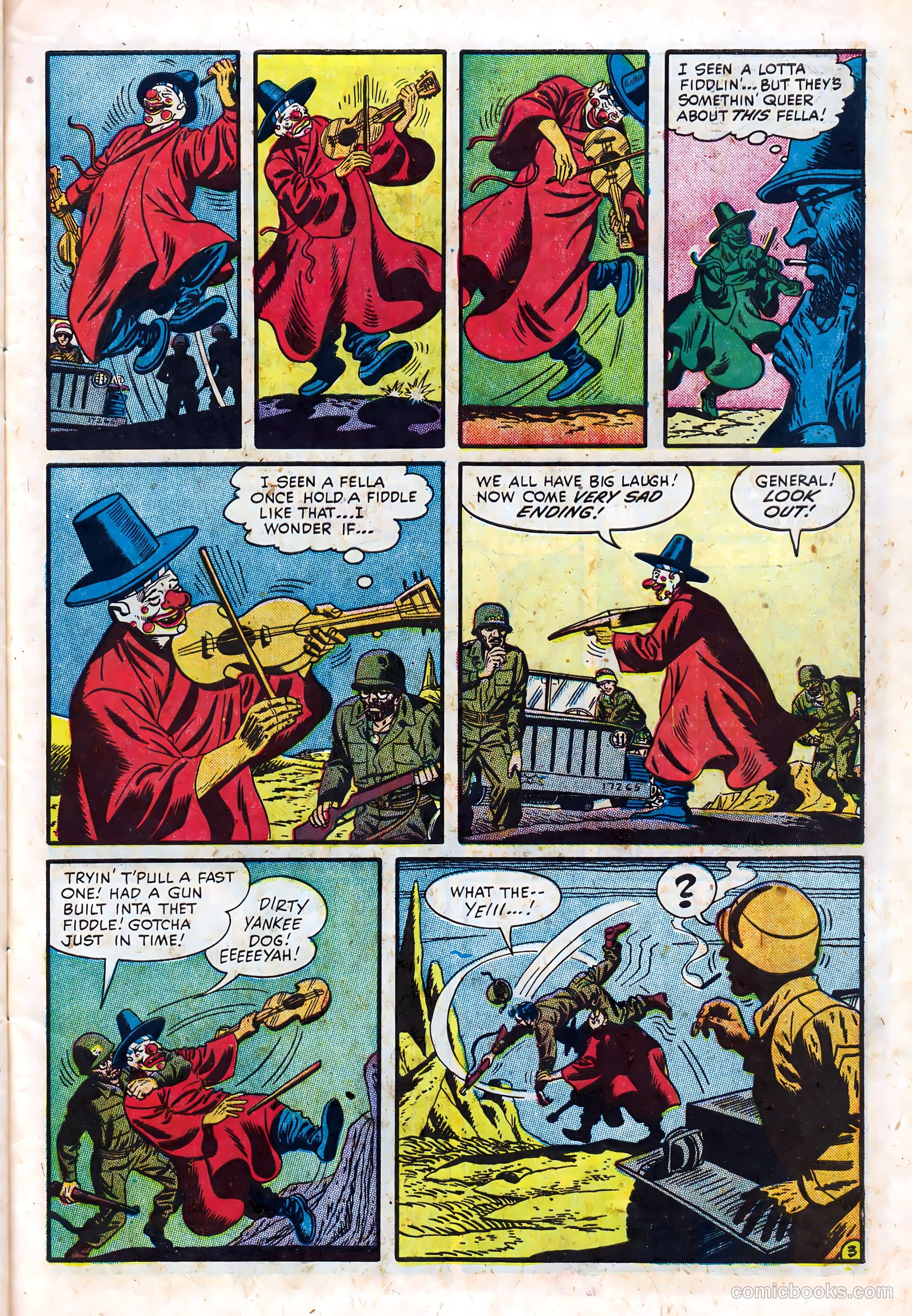 War Battles #3 (1952) — page 31 of 36