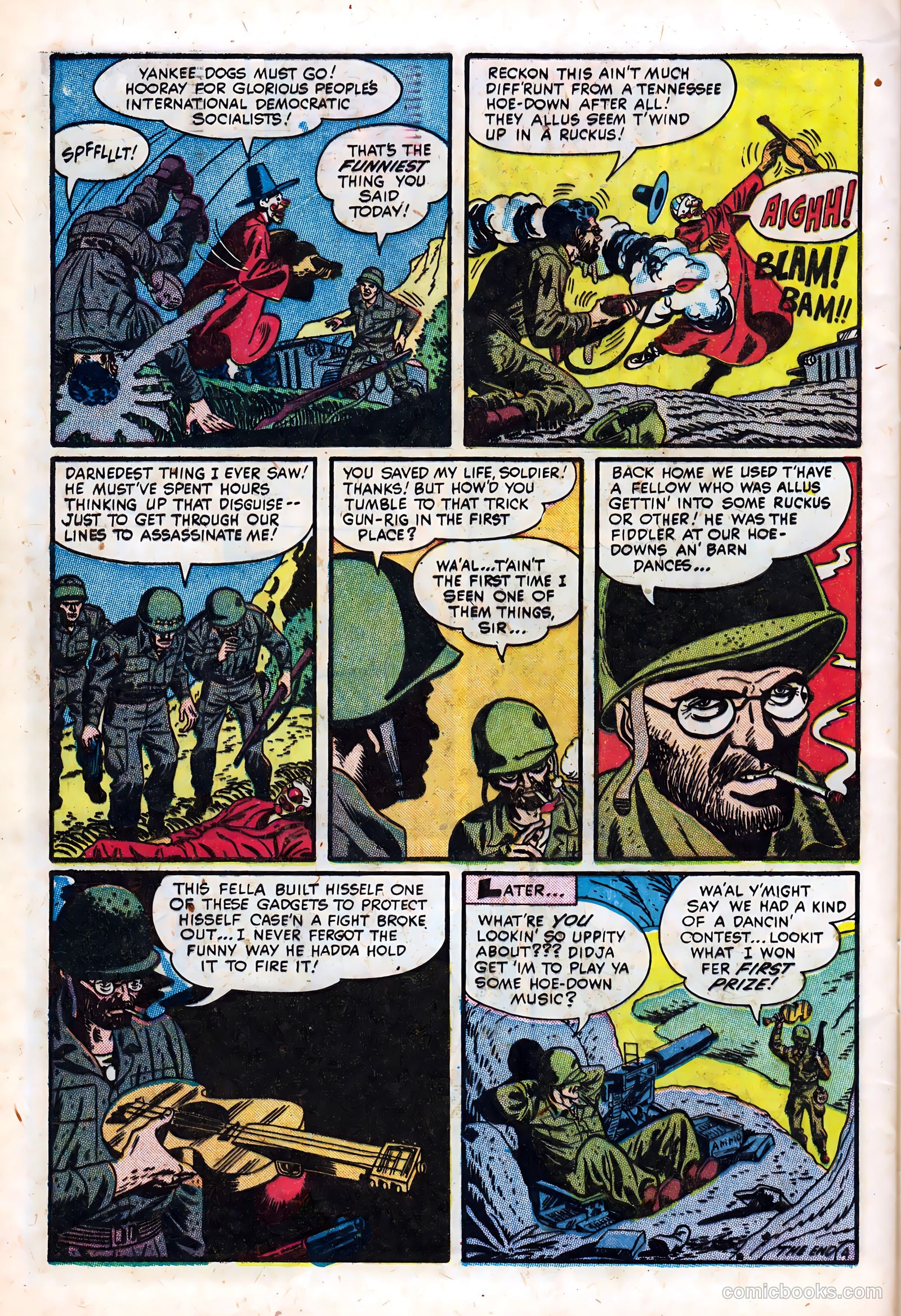 War Battles #3 (1952) — page 32 of 36