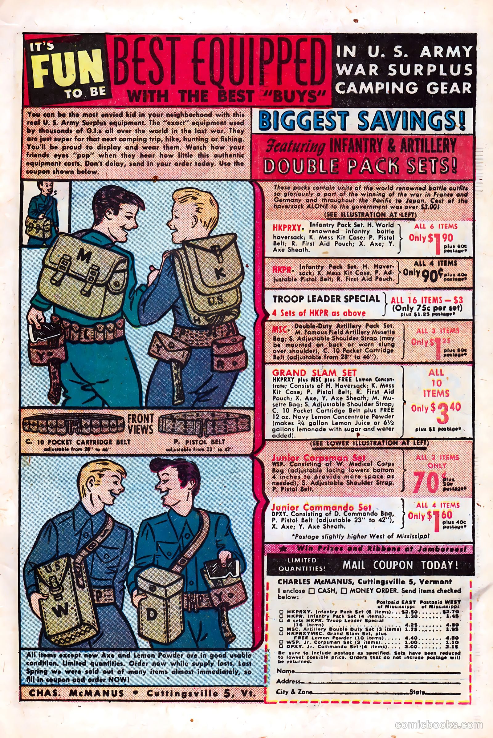 War Battles #3 (1952) — page 33 of 36