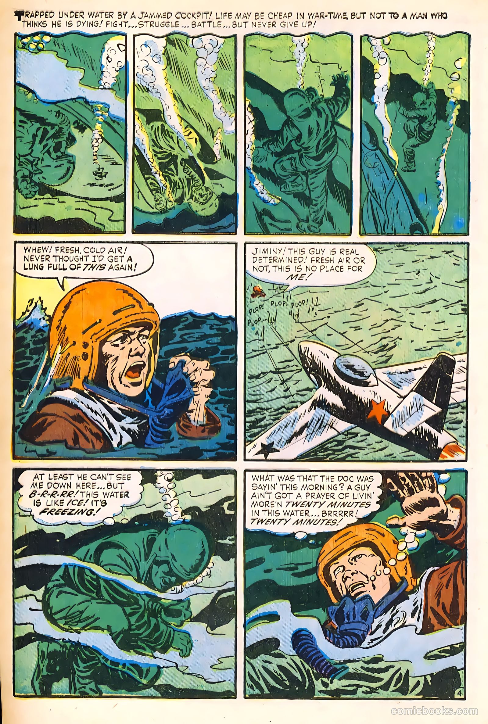 War Battles #5 (1952) — page 8 of 36